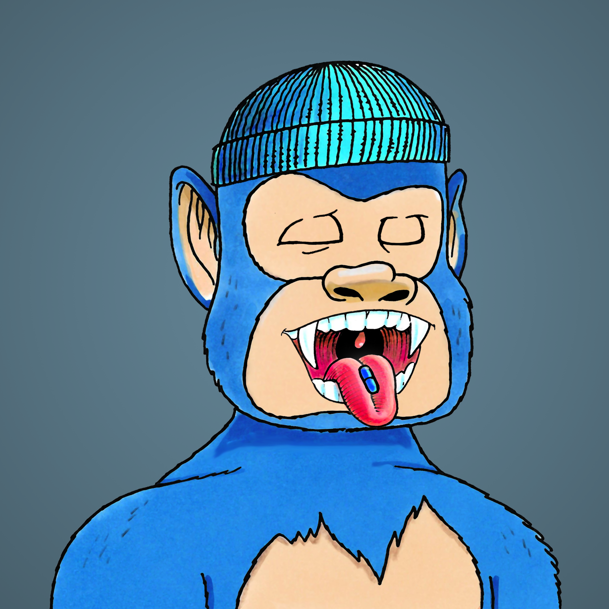 George Trosley - Jungle Freaks - Jungle Freak 5039 - NFT # 5039