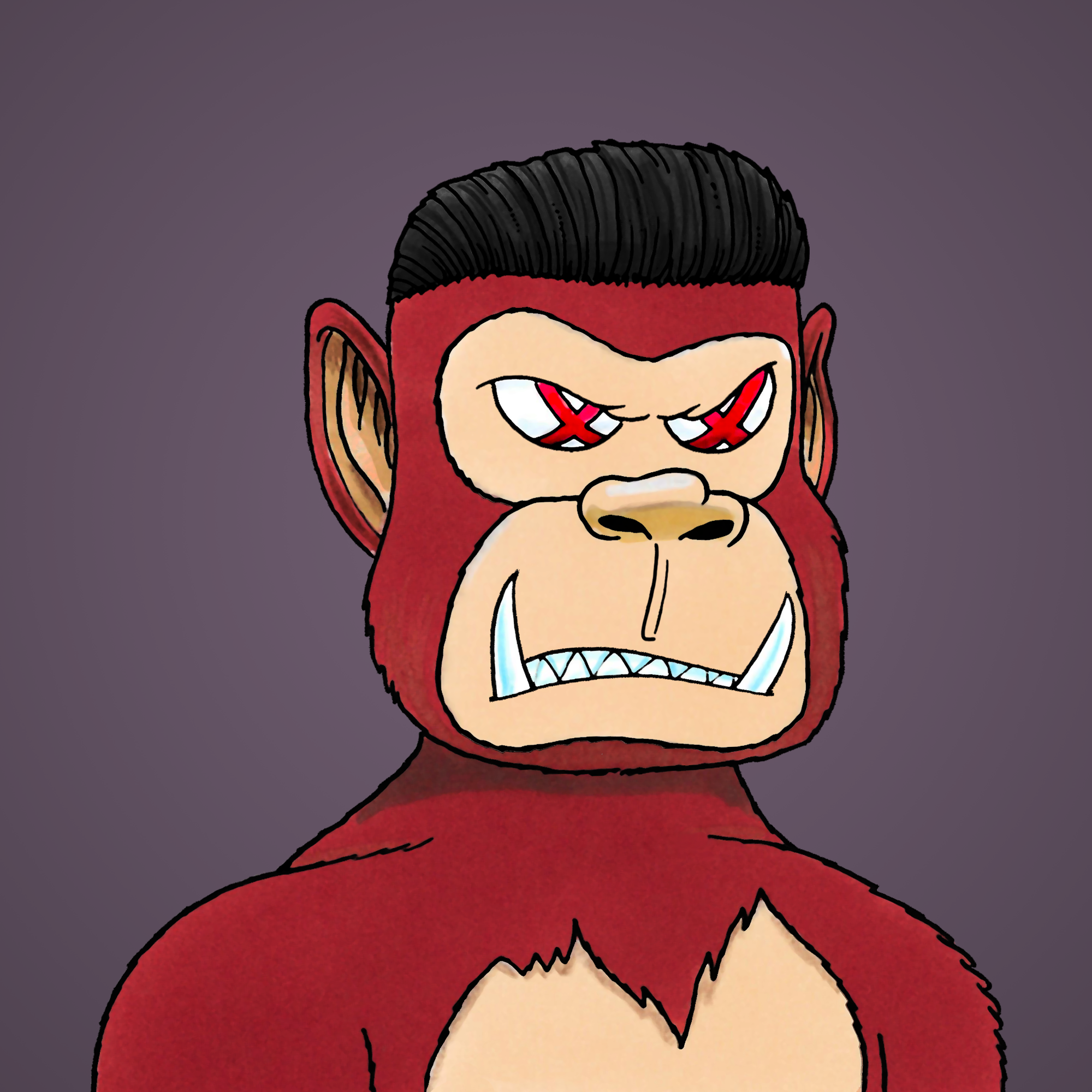 George Trosley - Jungle Freaks - Jungle Freak 504 - NFT # 504