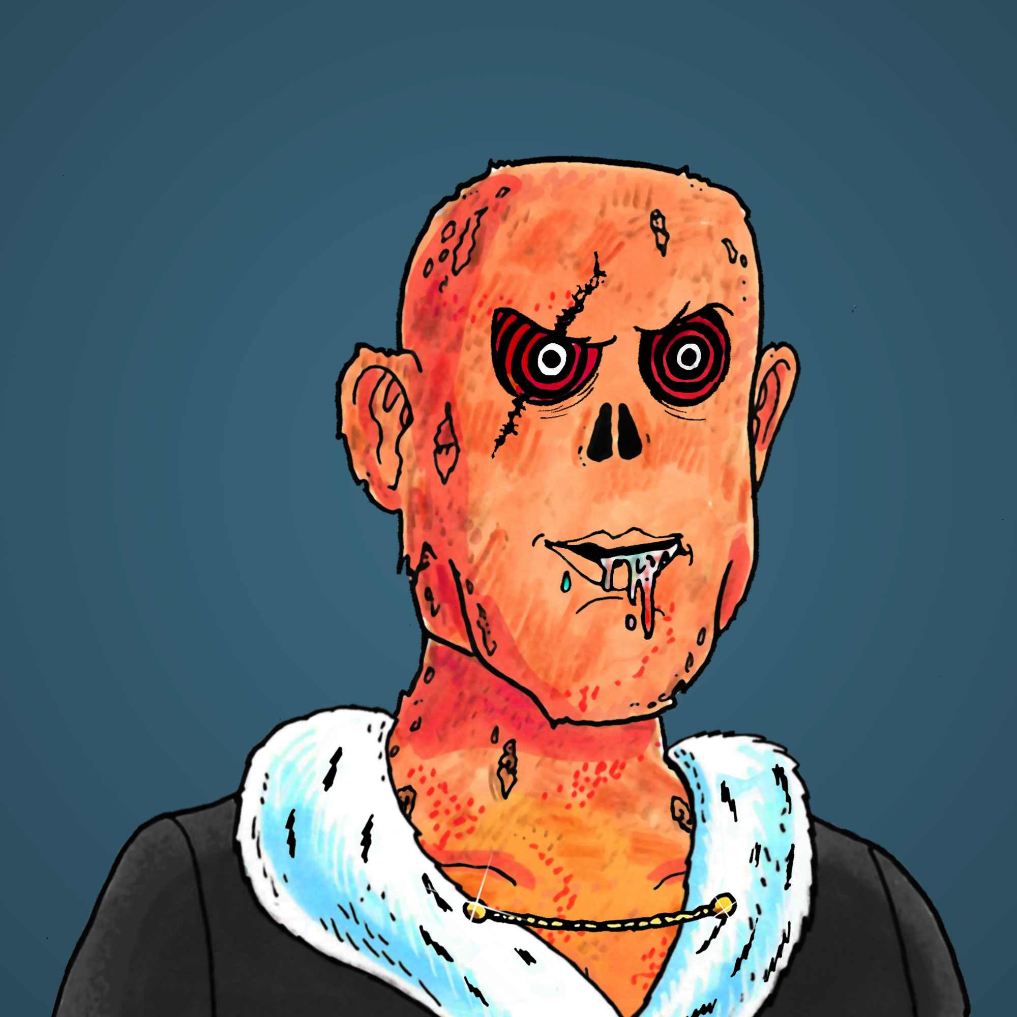 George Trosley - Jungle Freaks - Jungle Freak 5041 - NFT # 5041