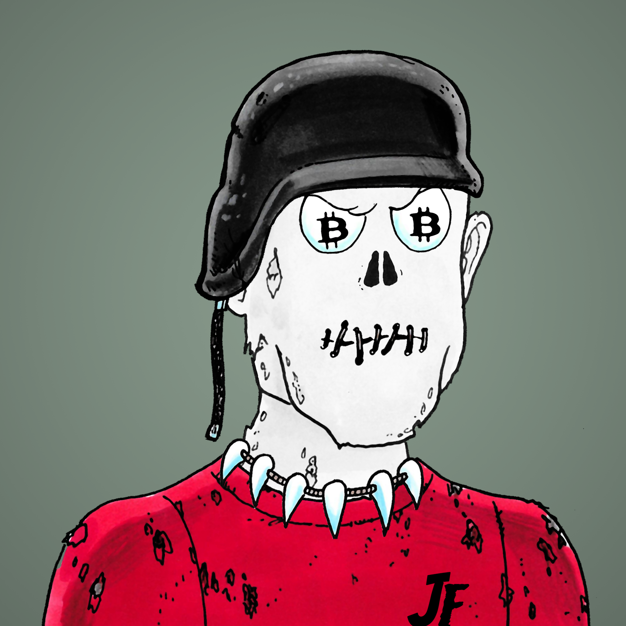 George Trosley - Jungle Freaks - Jungle Freak 5042 - NFT # 5042