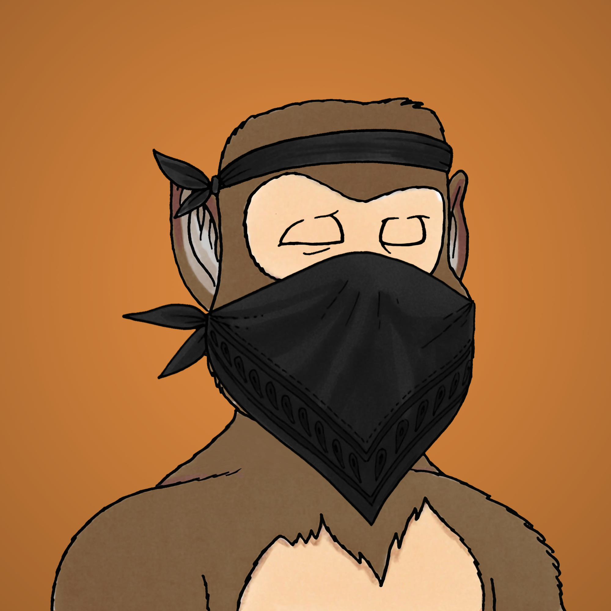 George Trosley - Jungle Freaks - Jungle Freak 5043 - NFT # 5043