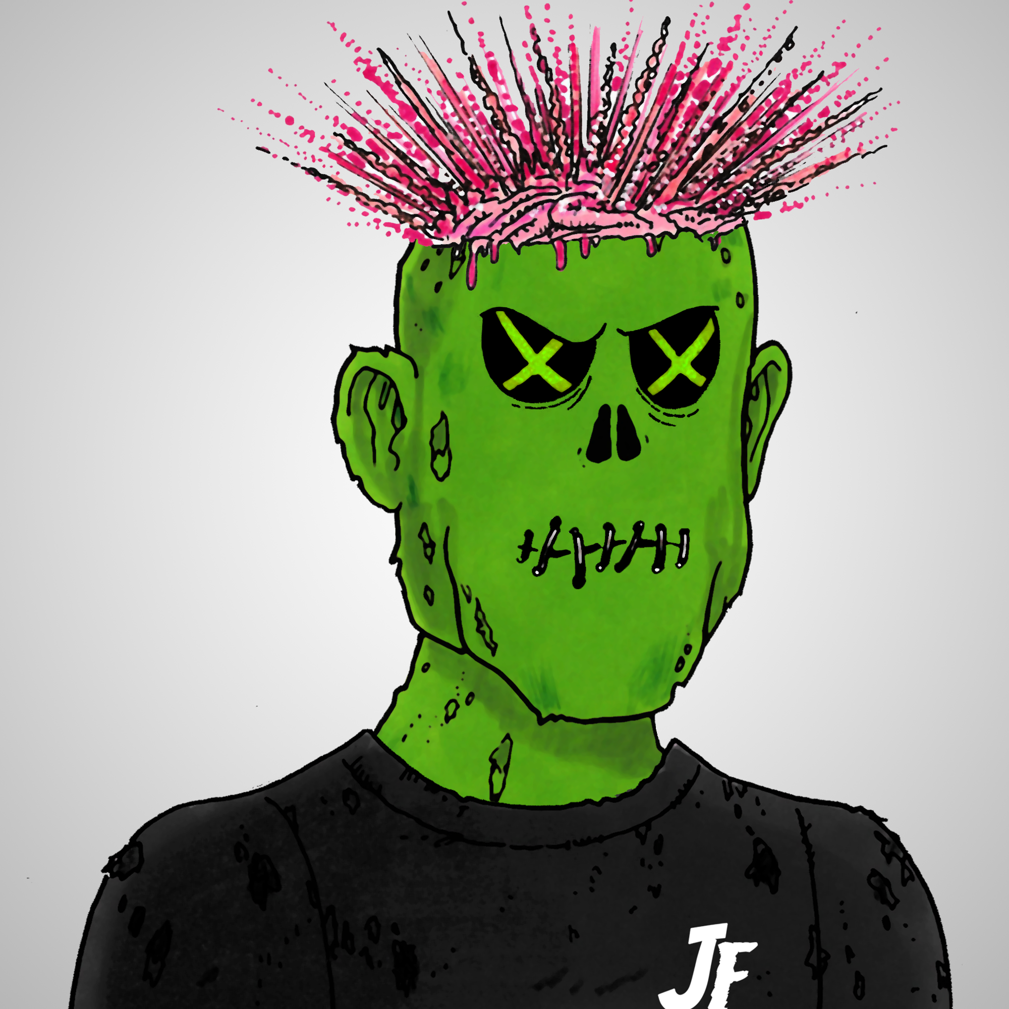 George Trosley - Jungle Freaks - Jungle Freak 5047 - NFT # 5047