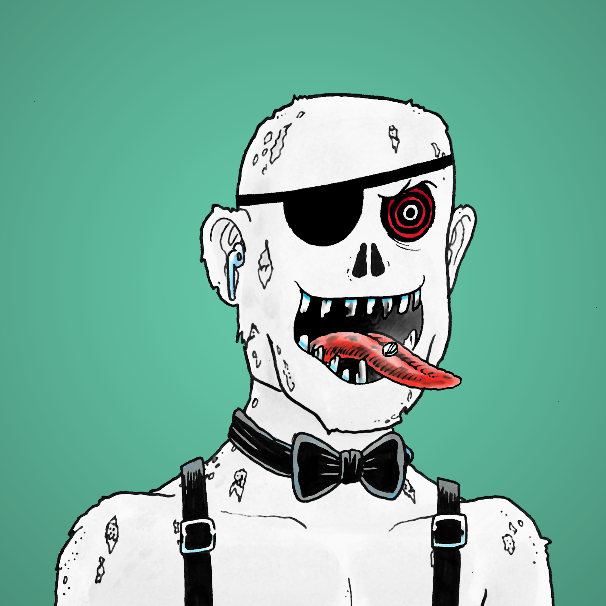 George Trosley - Jungle Freaks - Jungle Freak 5049 - NFT # 5049