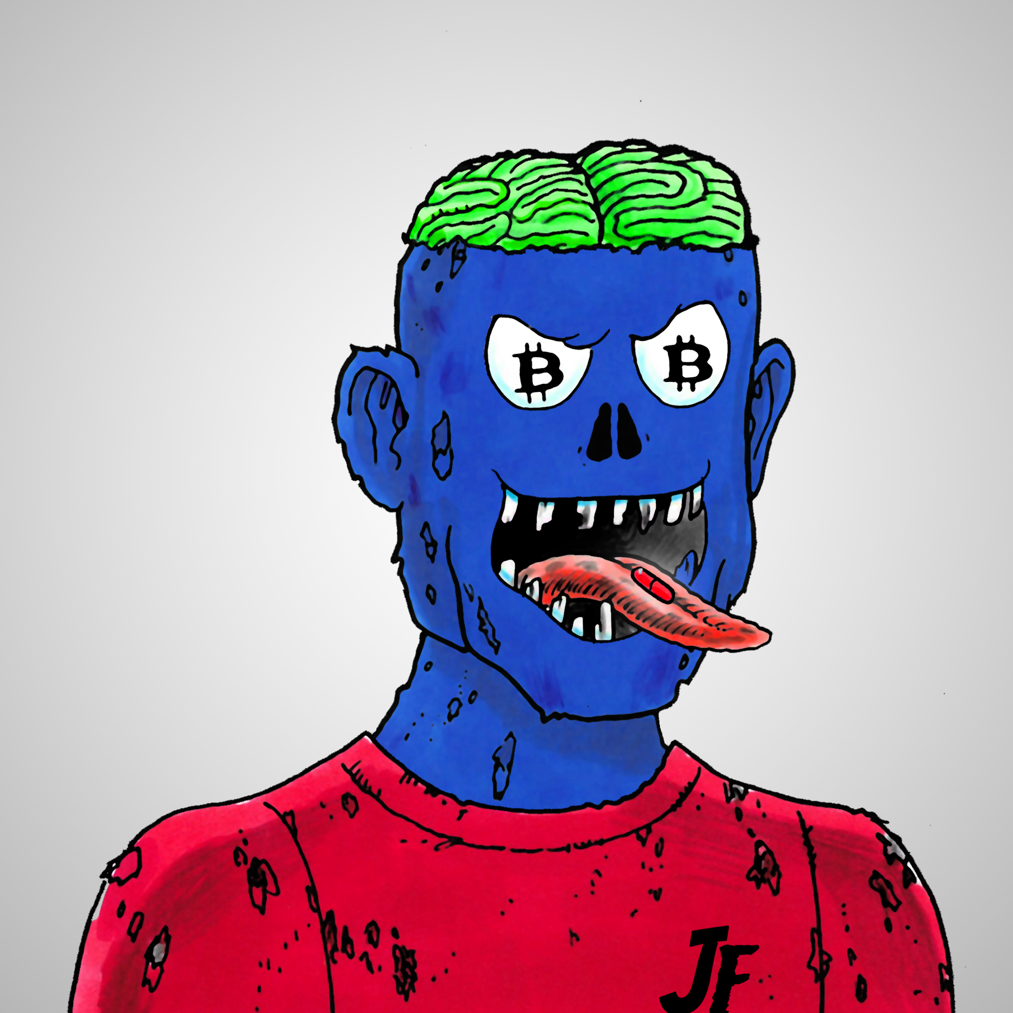 George Trosley - Jungle Freaks - Jungle Freak 5051 - NFT # 5051