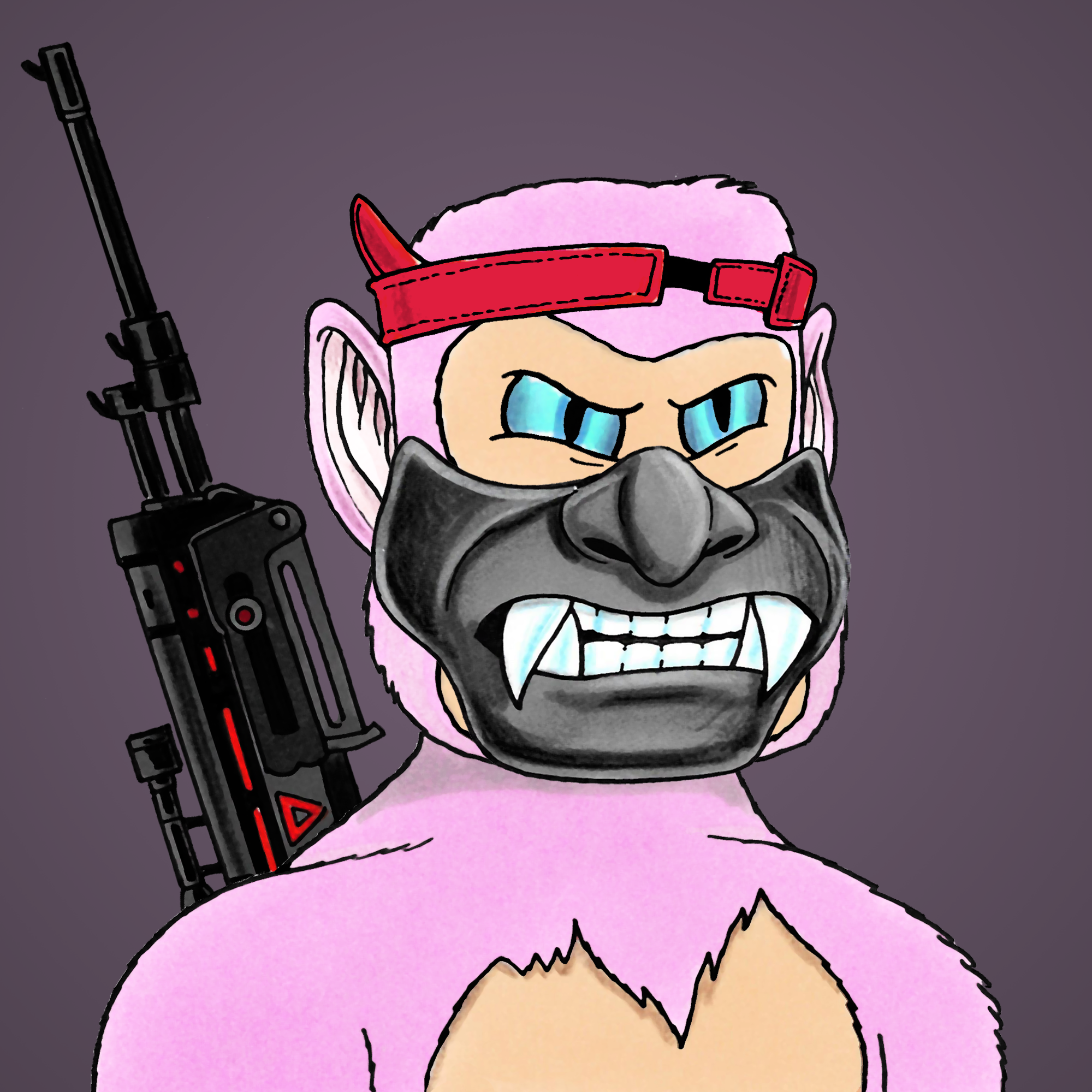 George Trosley - Jungle Freaks - Jungle Freak 5053 - NFT # 5053