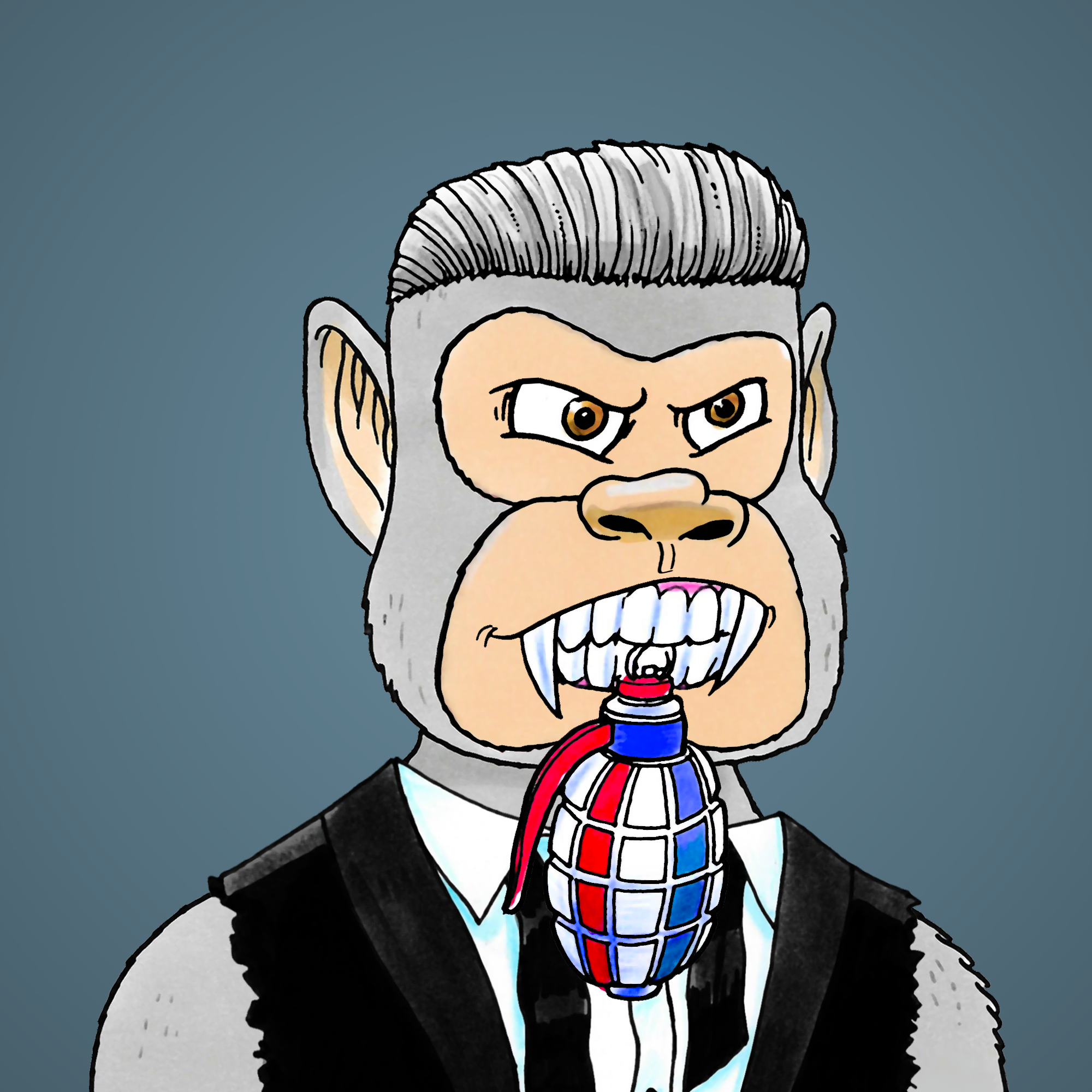 George Trosley - Jungle Freaks - Jungle Freak 5063 - NFT # 5063