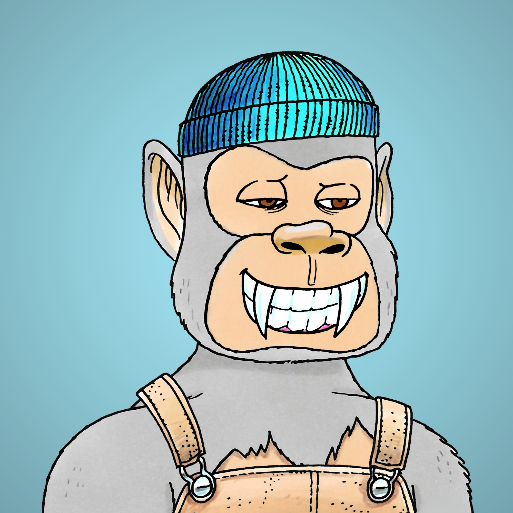 George Trosley - Jungle Freaks - Jungle Freak 5070 - NFT # 5070