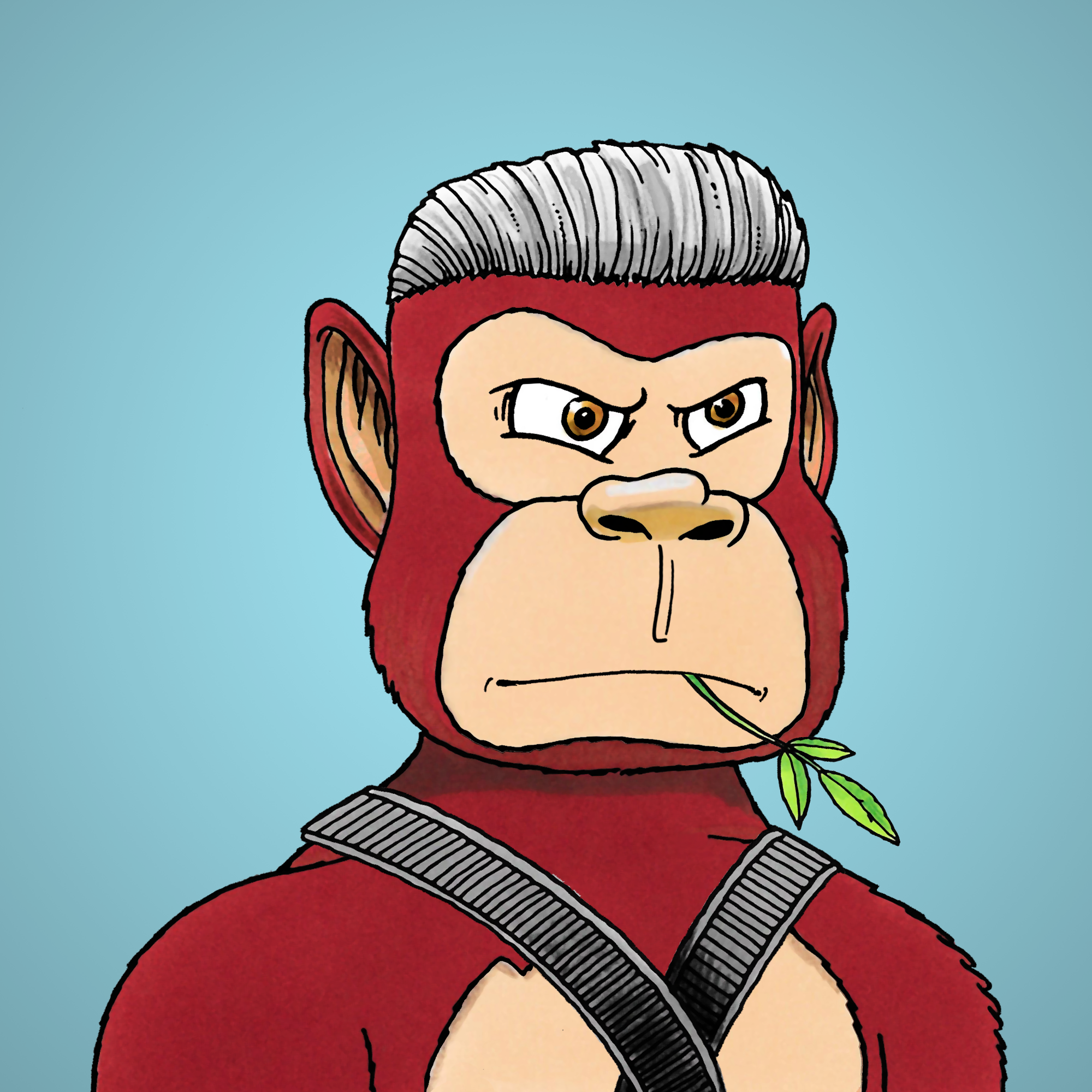 George Trosley - Jungle Freaks - Jungle Freak 5074 - NFT # 5074