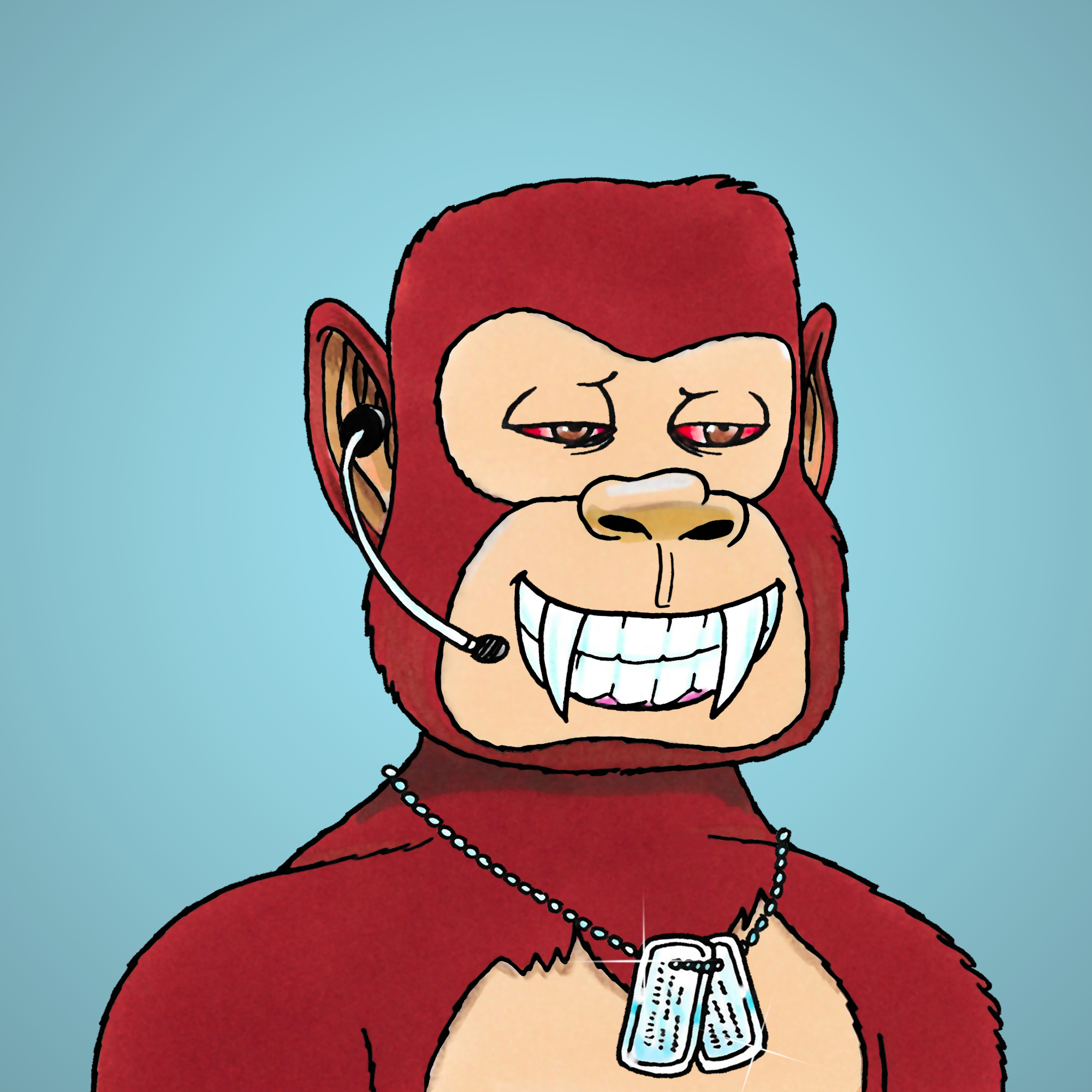 George Trosley - Jungle Freaks - Jungle Freak 5079 - NFT # 5079