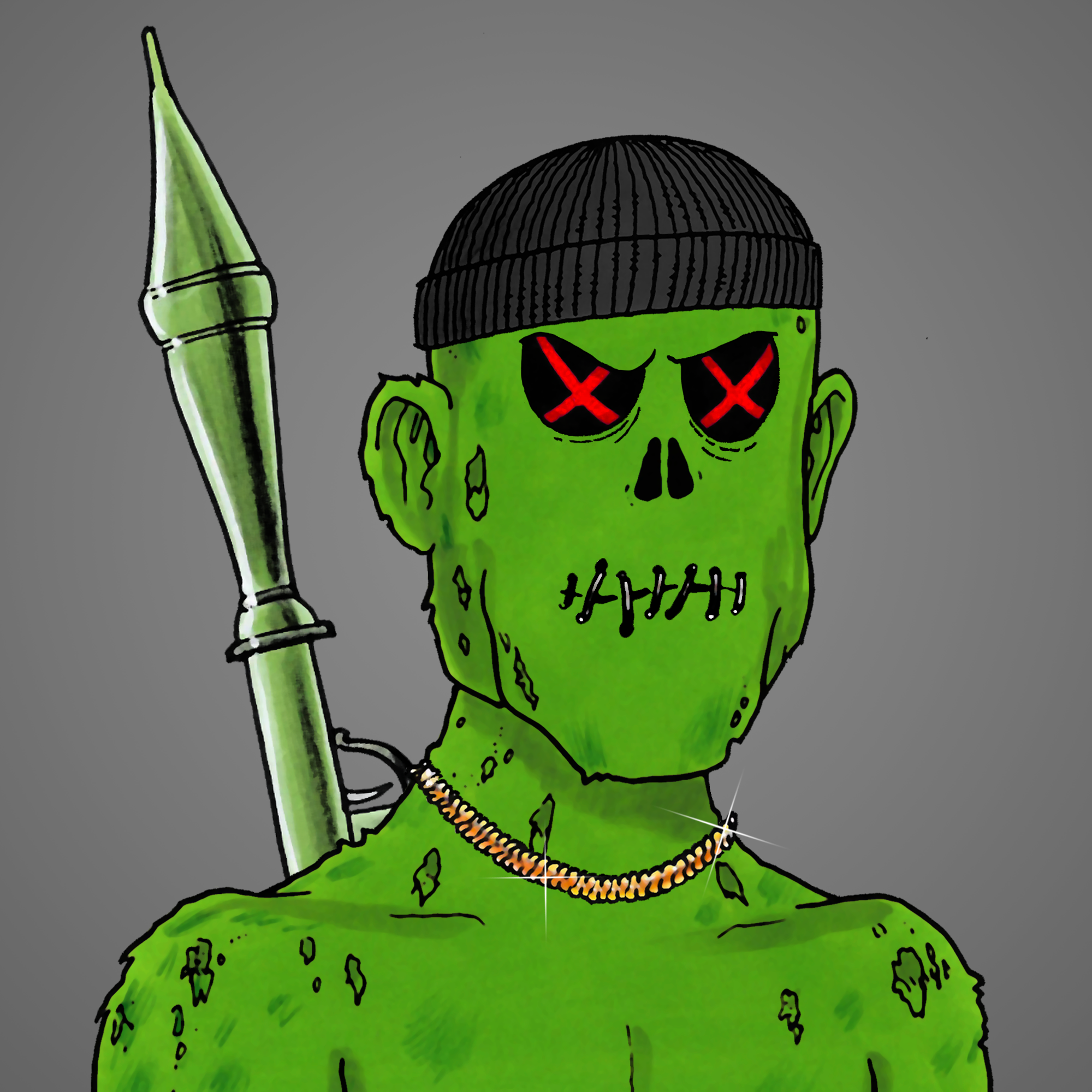 George Trosley - Jungle Freaks - Jungle Freak 5081 - NFT # 5081