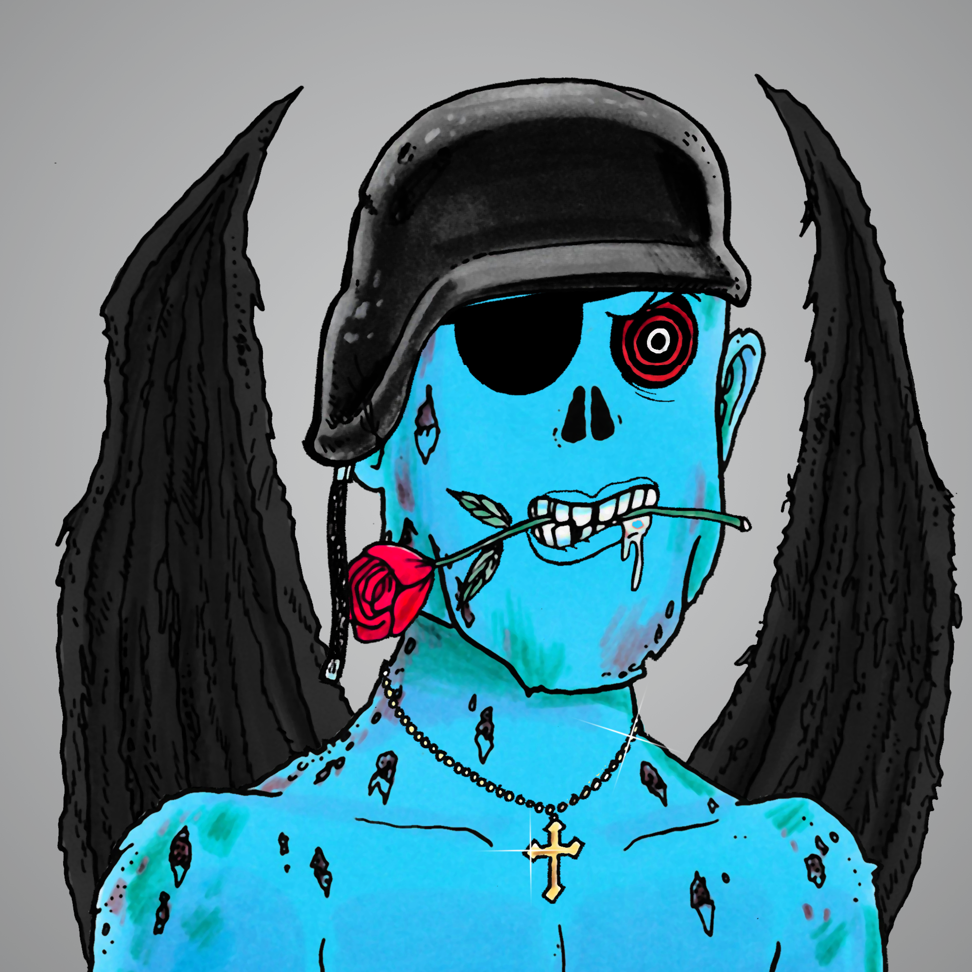 George Trosley - Jungle Freaks - Jungle Freak 5085 - NFT # 5085