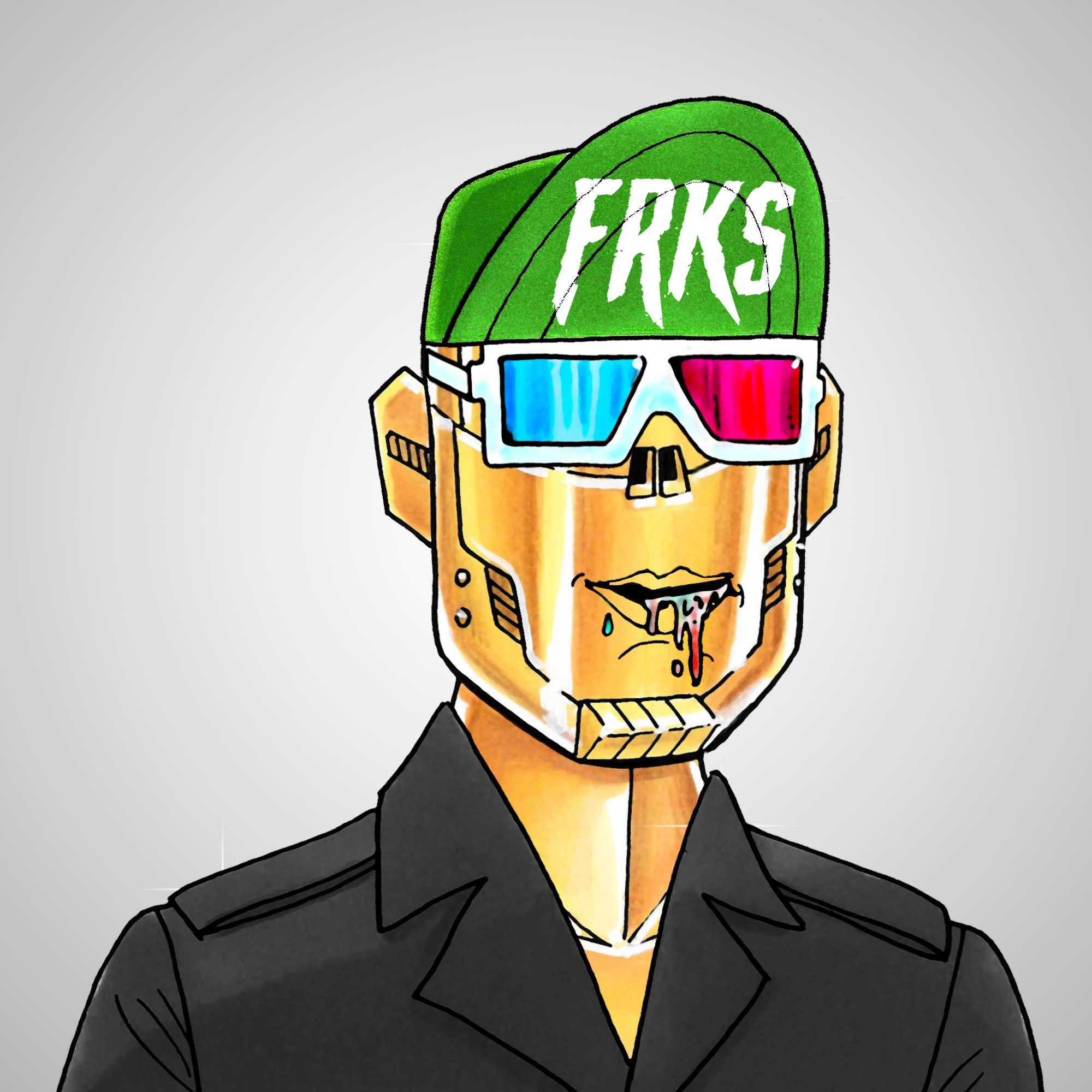 George Trosley - Jungle Freaks - Jungle Freak 5096 - NFT # 5096