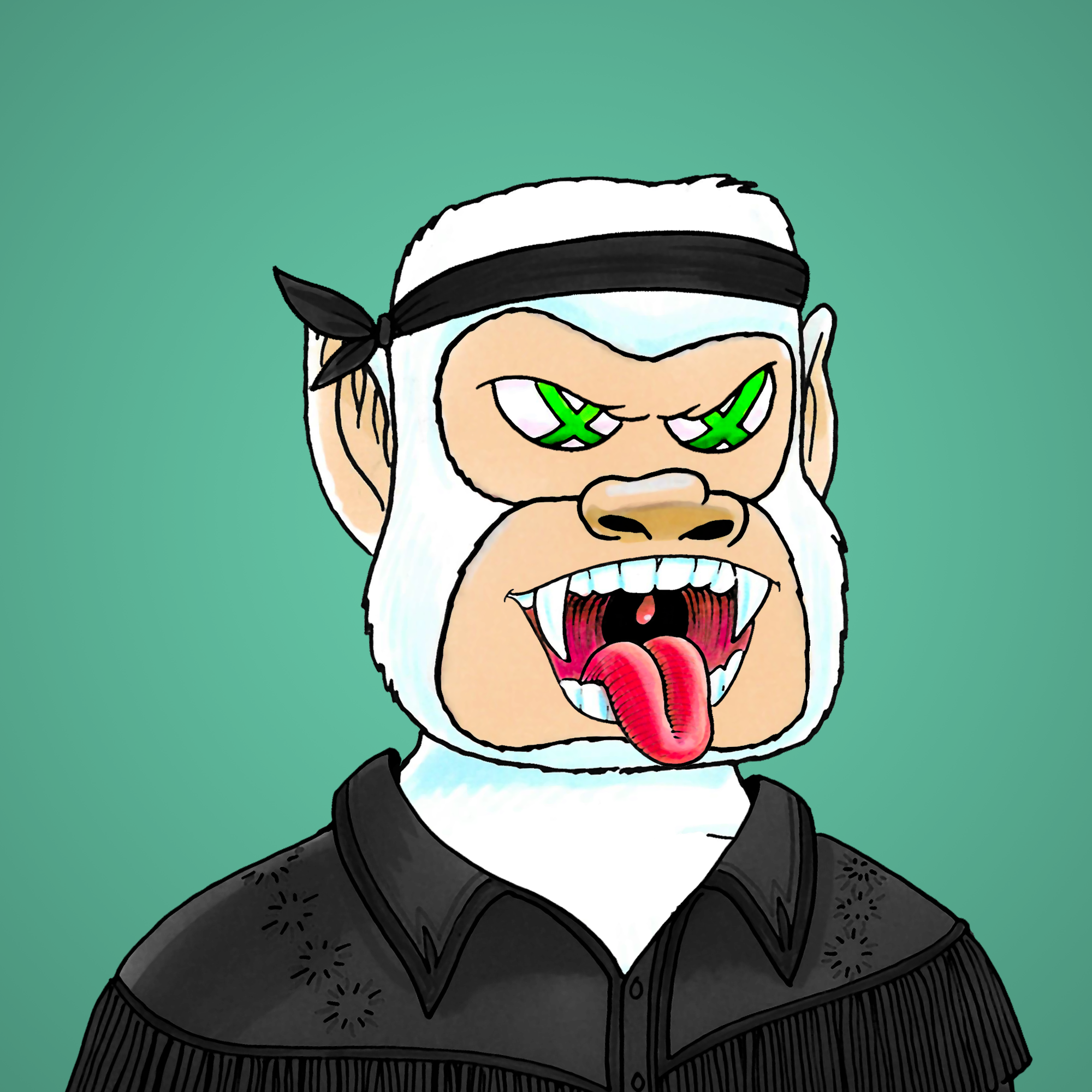 George Trosley - Jungle Freaks - Jungle Freak 5100 - NFT # 5100