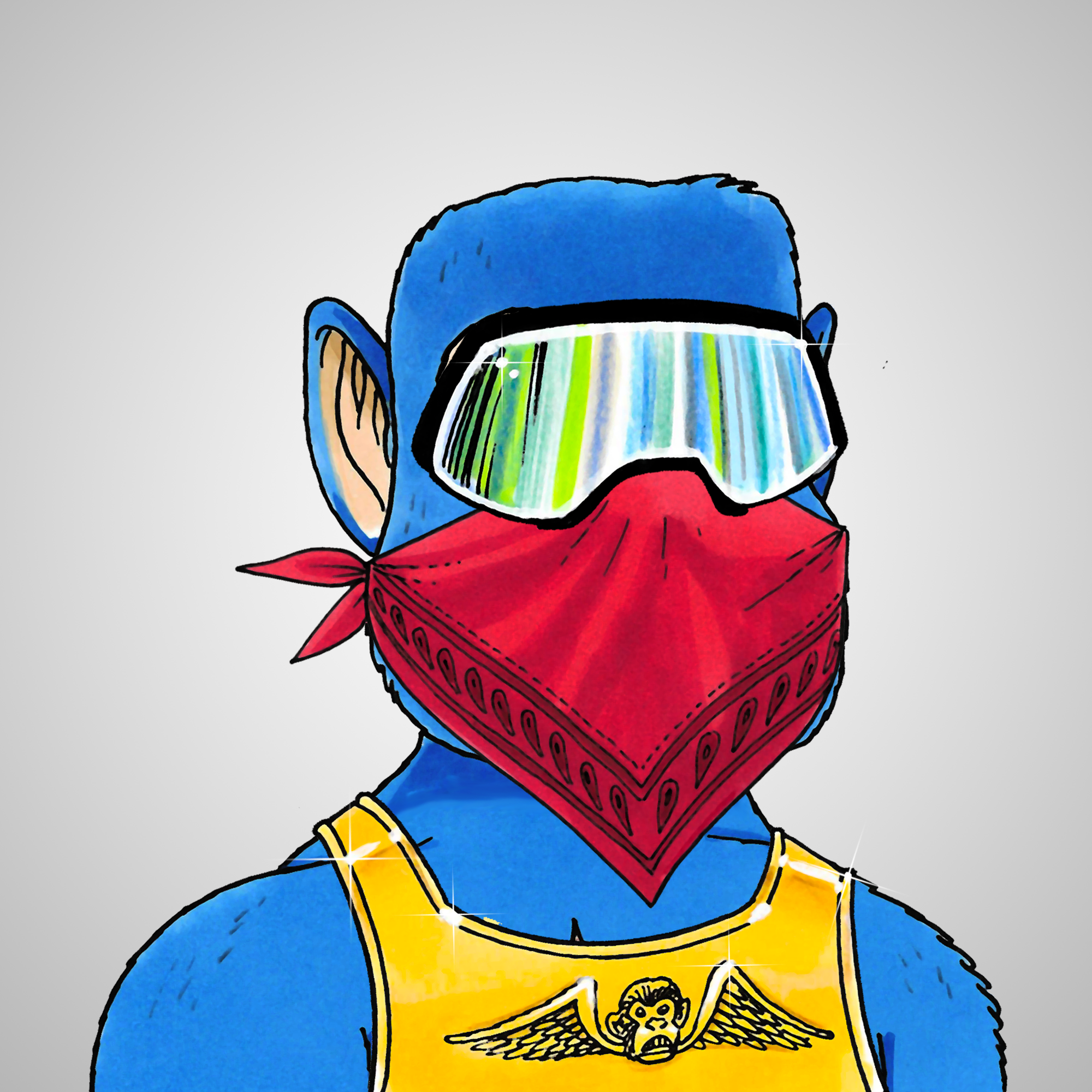 George Trosley - Jungle Freaks - Jungle Freak 5103 - NFT # 5103