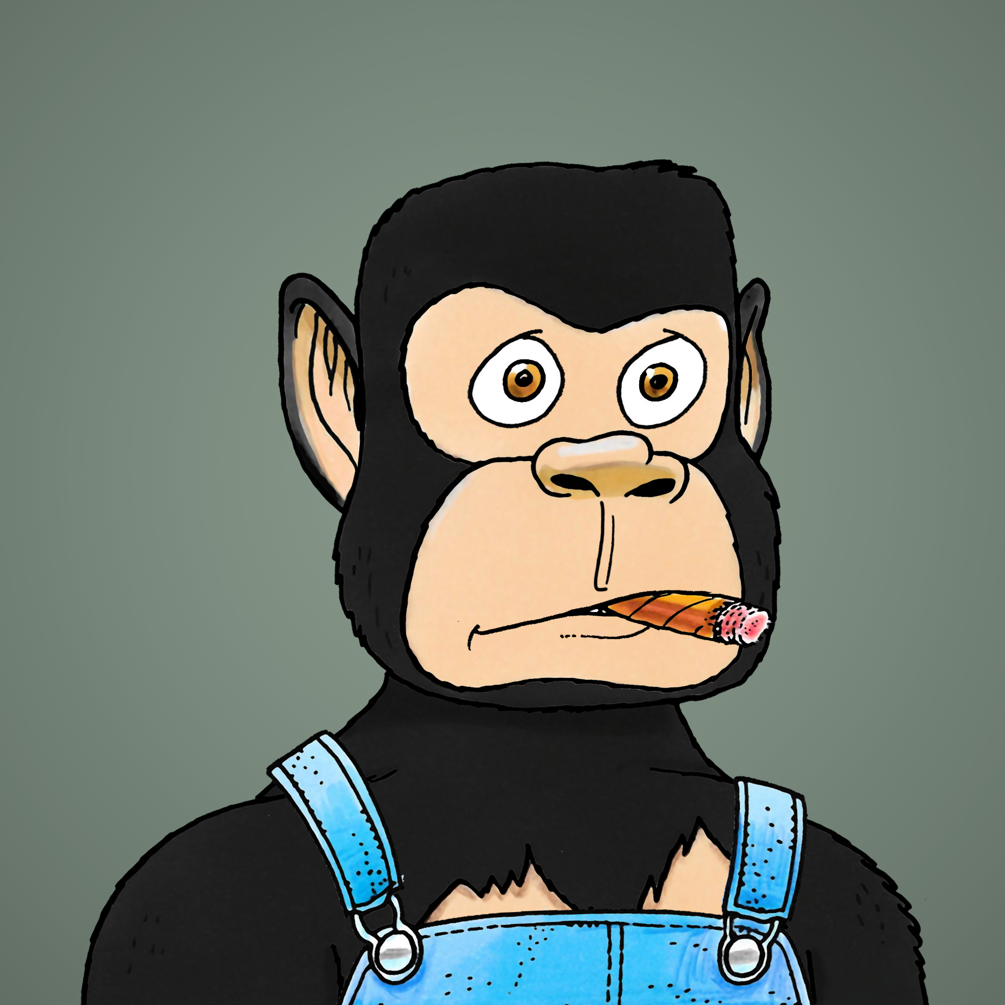 George Trosley - Jungle Freaks - Jungle Freak 5105 - NFT # 5105