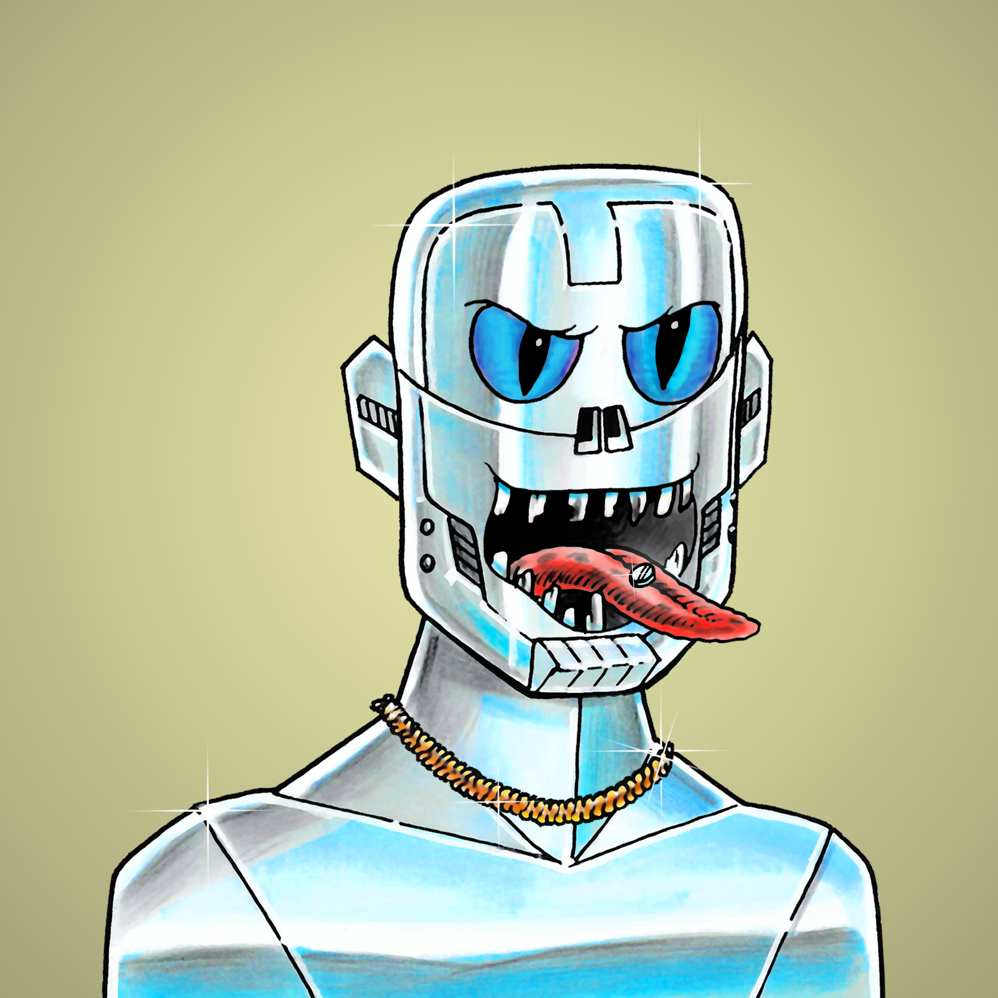 George Trosley - Jungle Freaks - Jungle Freak 5111 - NFT # 5111