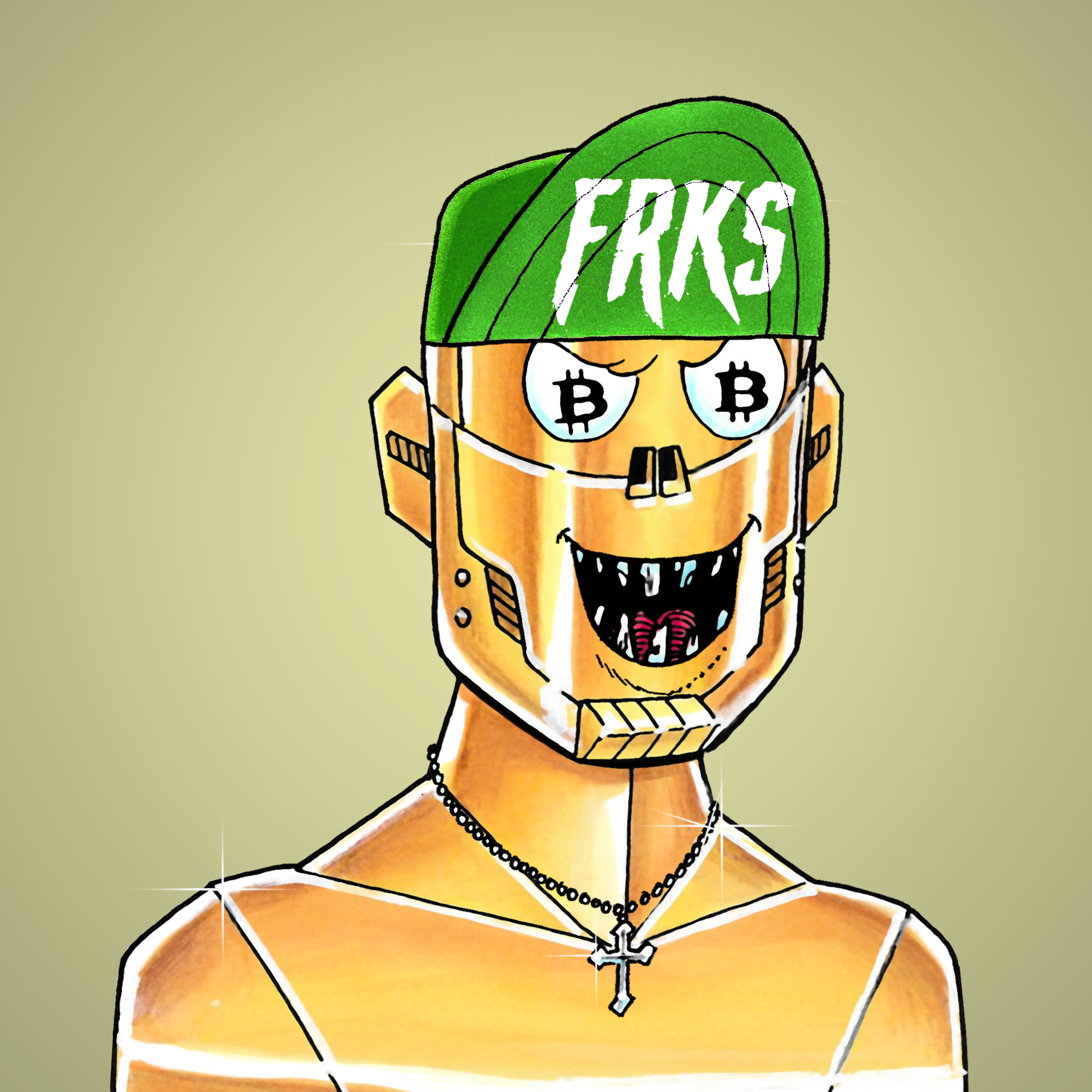 George Trosley - Jungle Freaks - Jungle Freak 5112 - NFT # 5112