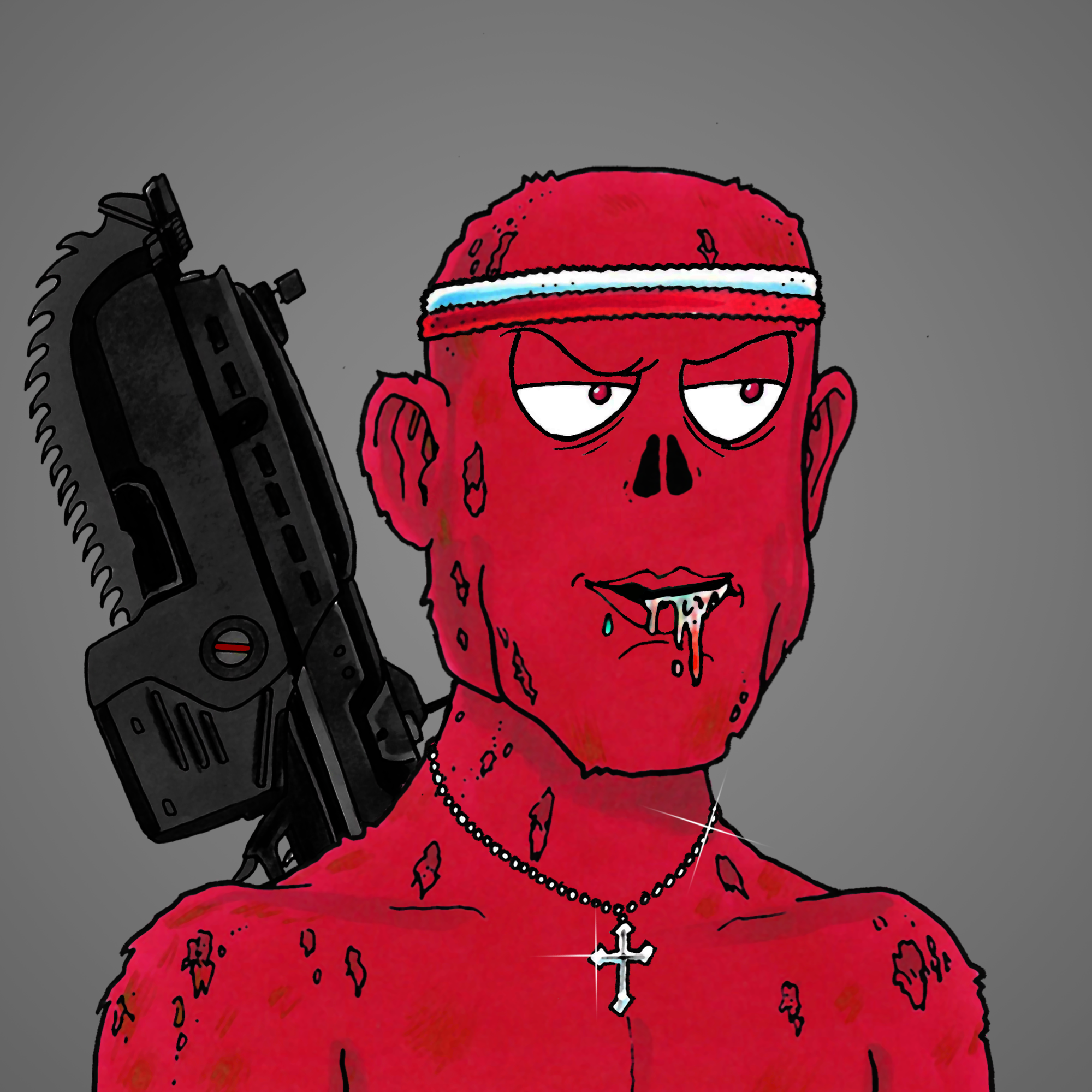 George Trosley - Jungle Freaks - Jungle Freak 5115 - NFT # 5115