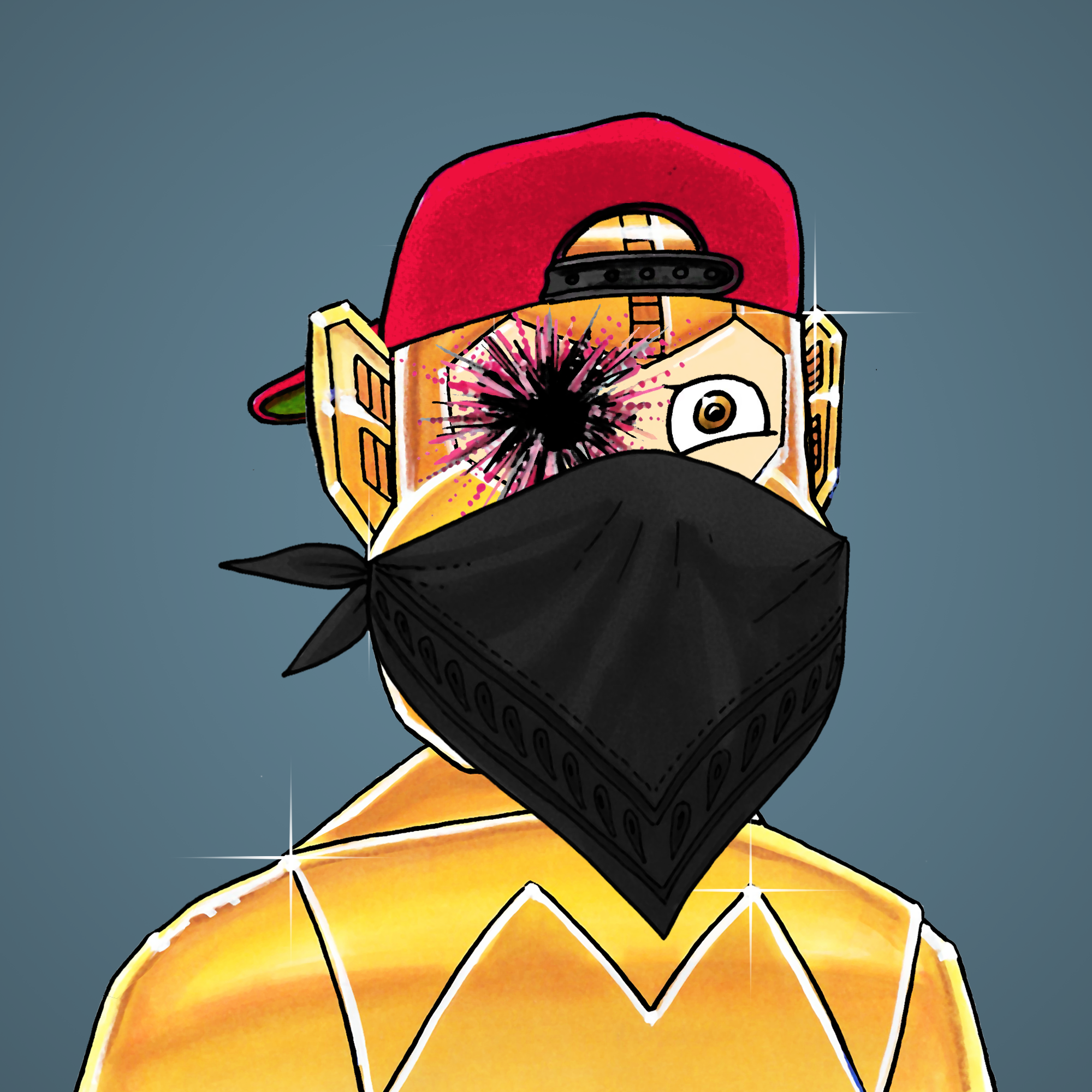 George Trosley - Jungle Freaks - Jungle Freak 5118 - NFT # 5118