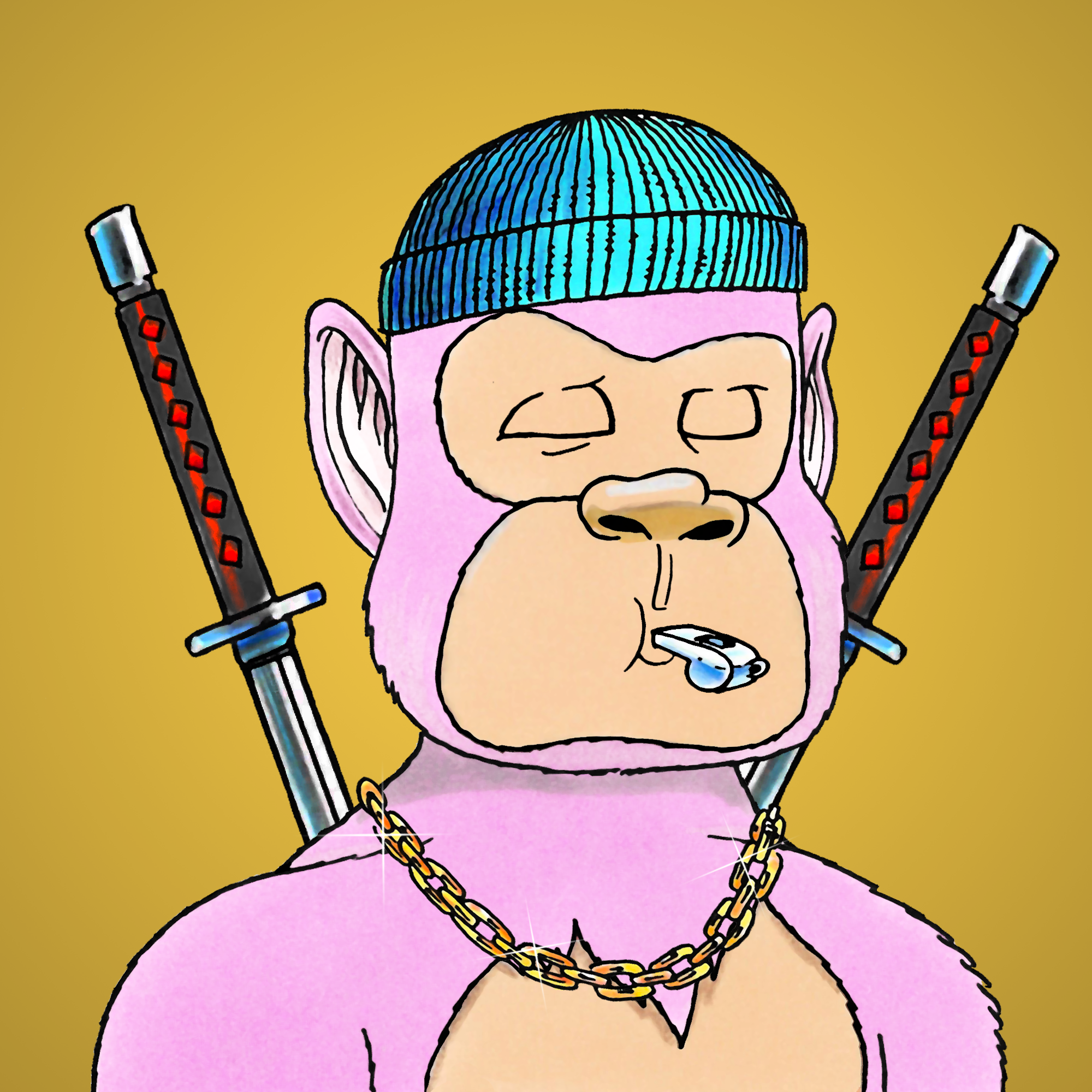 George Trosley - Jungle Freaks - Jungle Freak 5122 - NFT # 5122