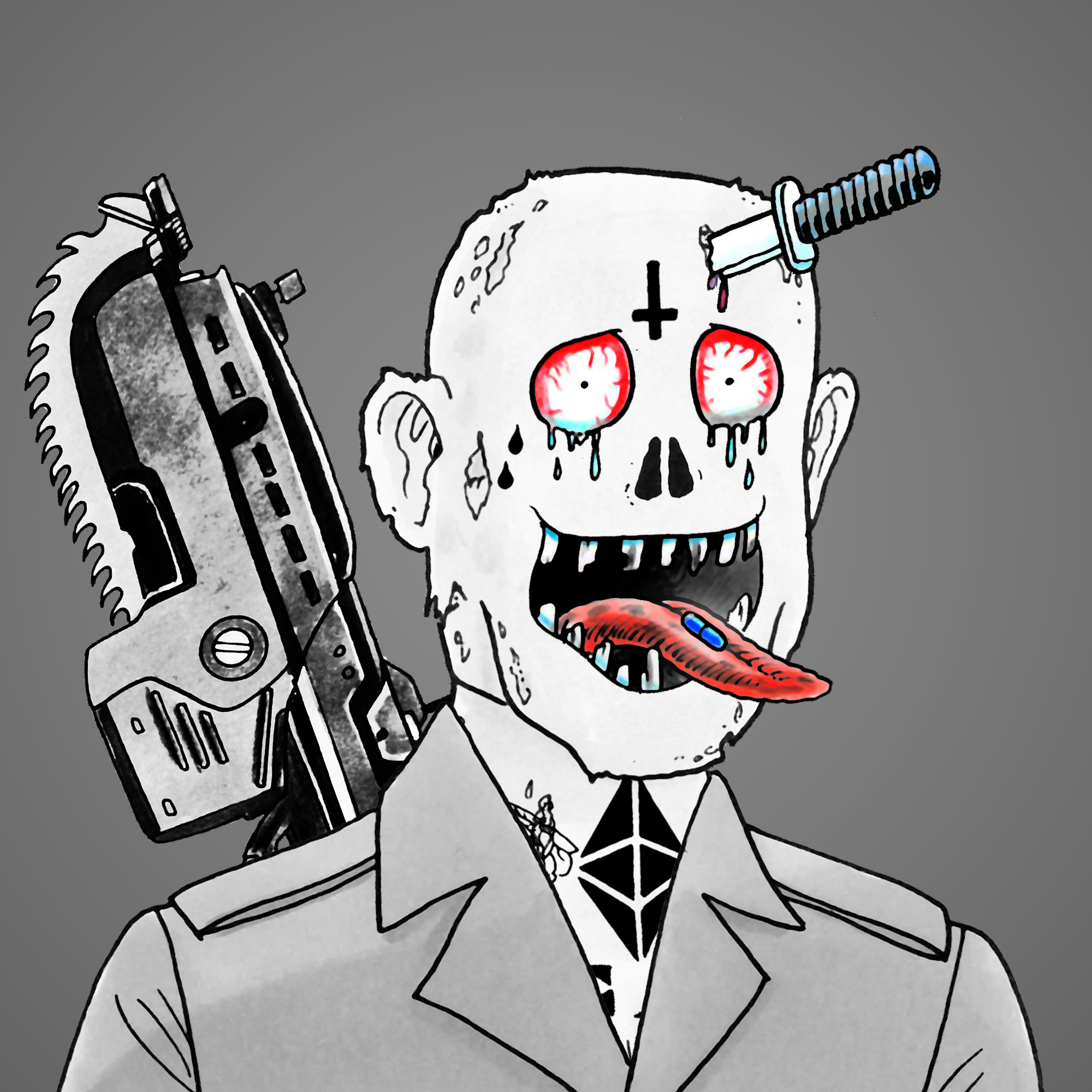 George Trosley - Jungle Freaks - Jungle Freak 5123 - NFT # 5123