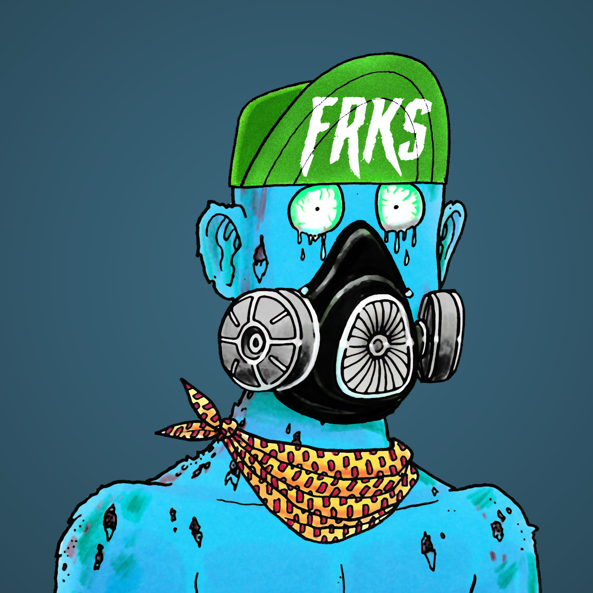 George Trosley - Jungle Freaks - Jungle Freak 5125 - NFT # 5125