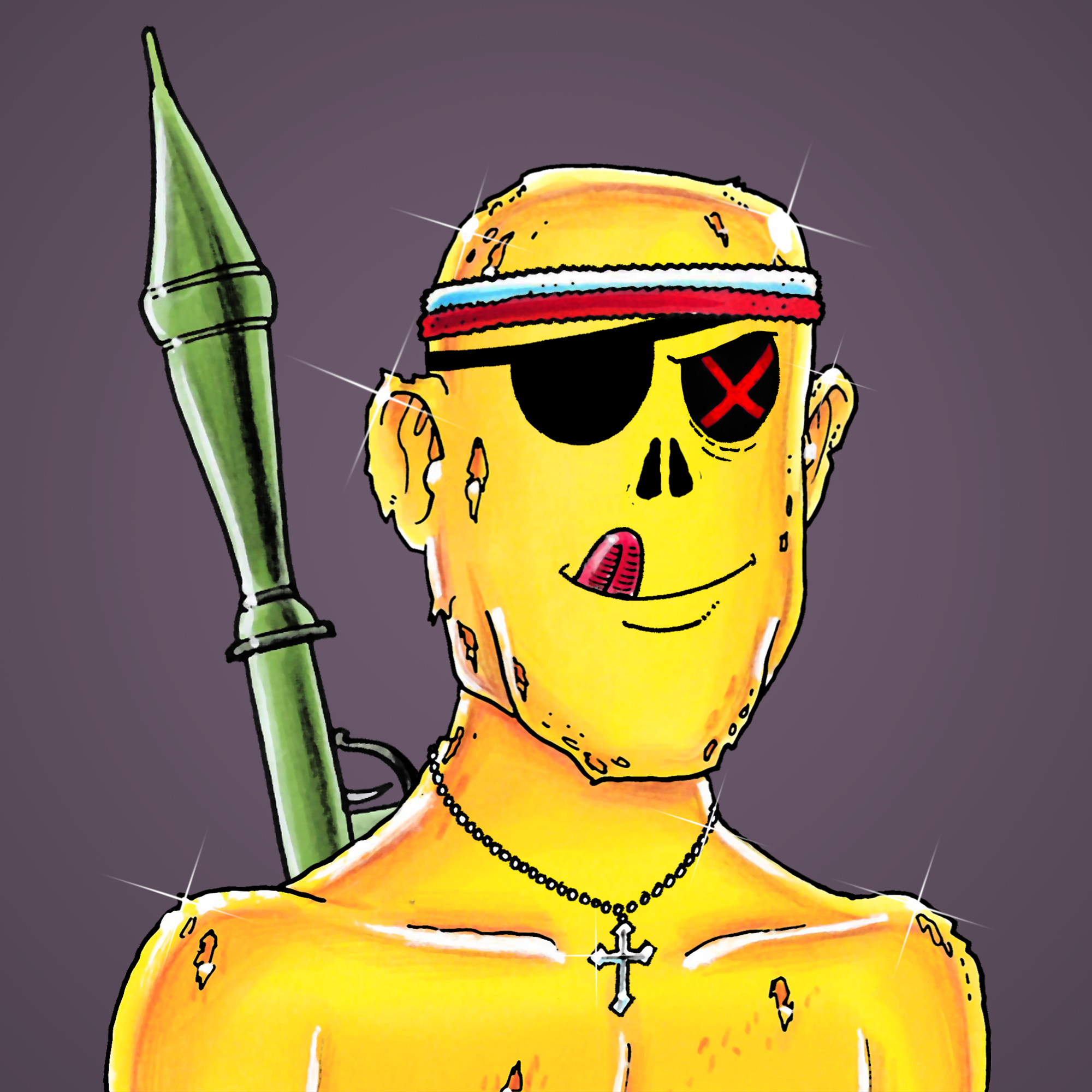 George Trosley - Jungle Freaks - Jungle Freak 5129 - NFT # 5129