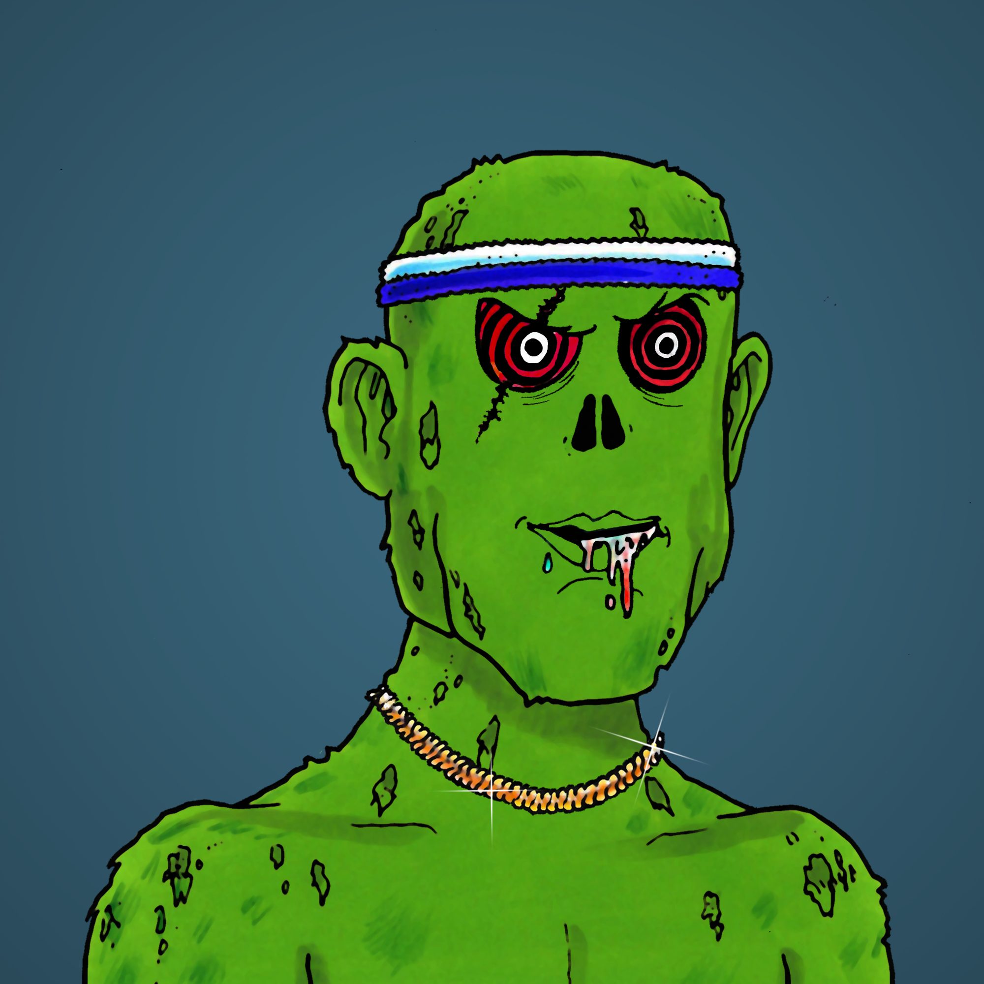 George Trosley - Jungle Freaks - Jungle Freak 5133 - NFT # 5133