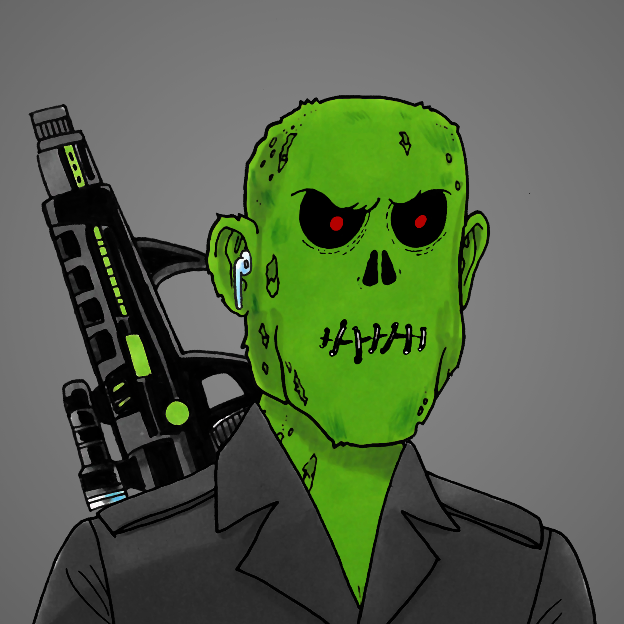 George Trosley - Jungle Freaks - Jungle Freak 5135 - NFT # 5135