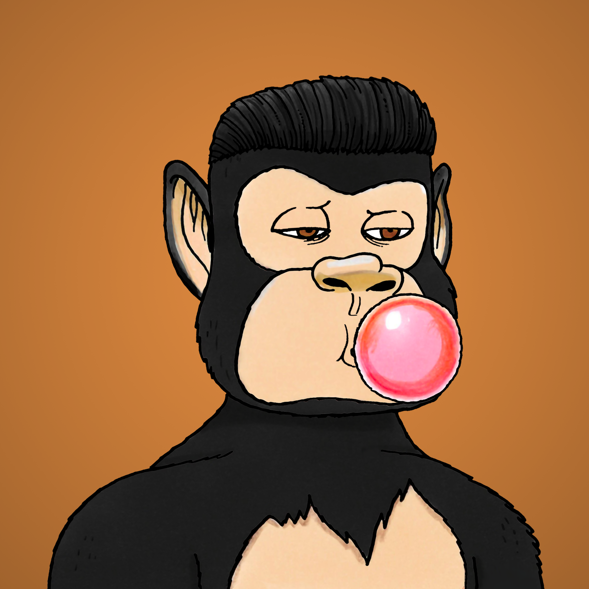 George Trosley - Jungle Freaks - Jungle Freak 5138 - NFT # 5138