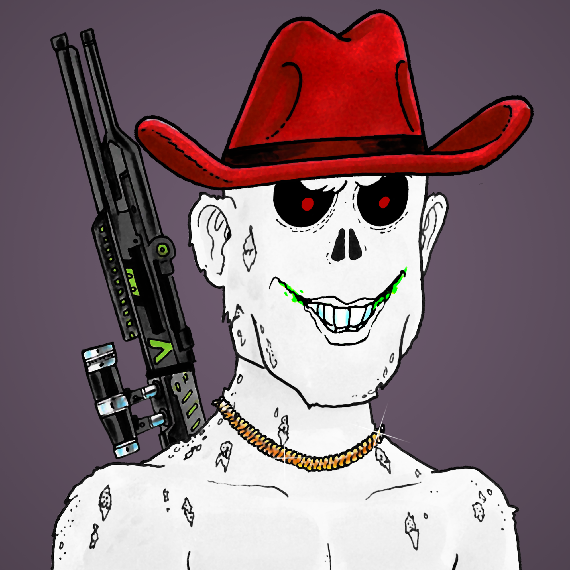 George Trosley - Jungle Freaks - Jungle Freak 514 - NFT # 514