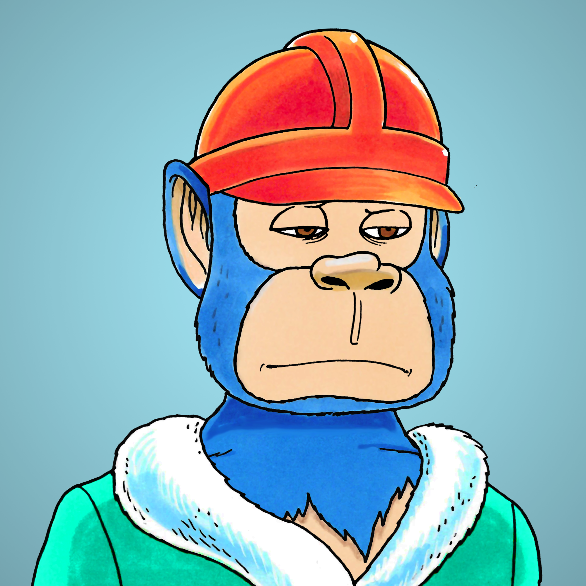 George Trosley - Jungle Freaks - Jungle Freak 5141 - NFT # 5141