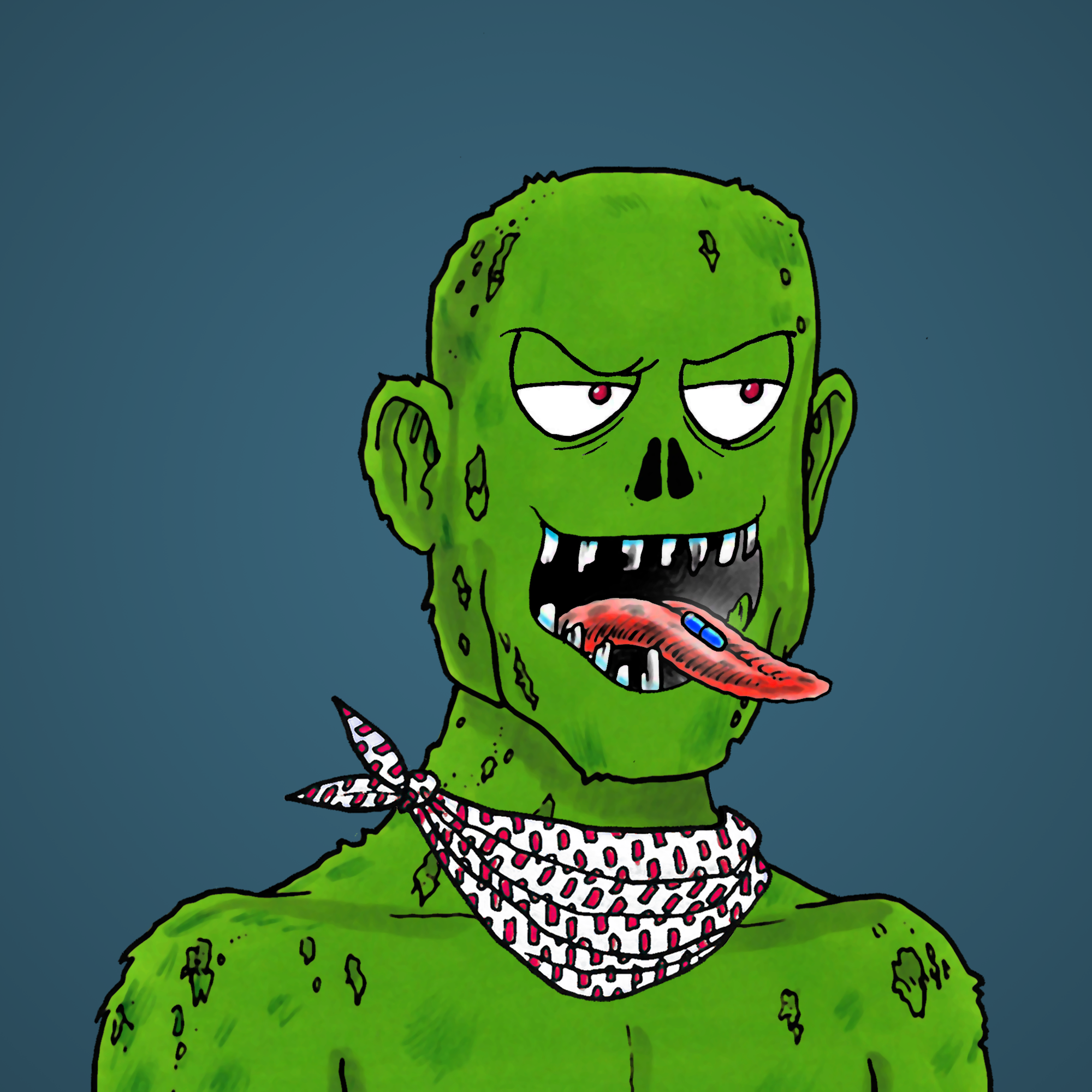 George Trosley - Jungle Freaks - Jungle Freak 5147 - NFT # 5147