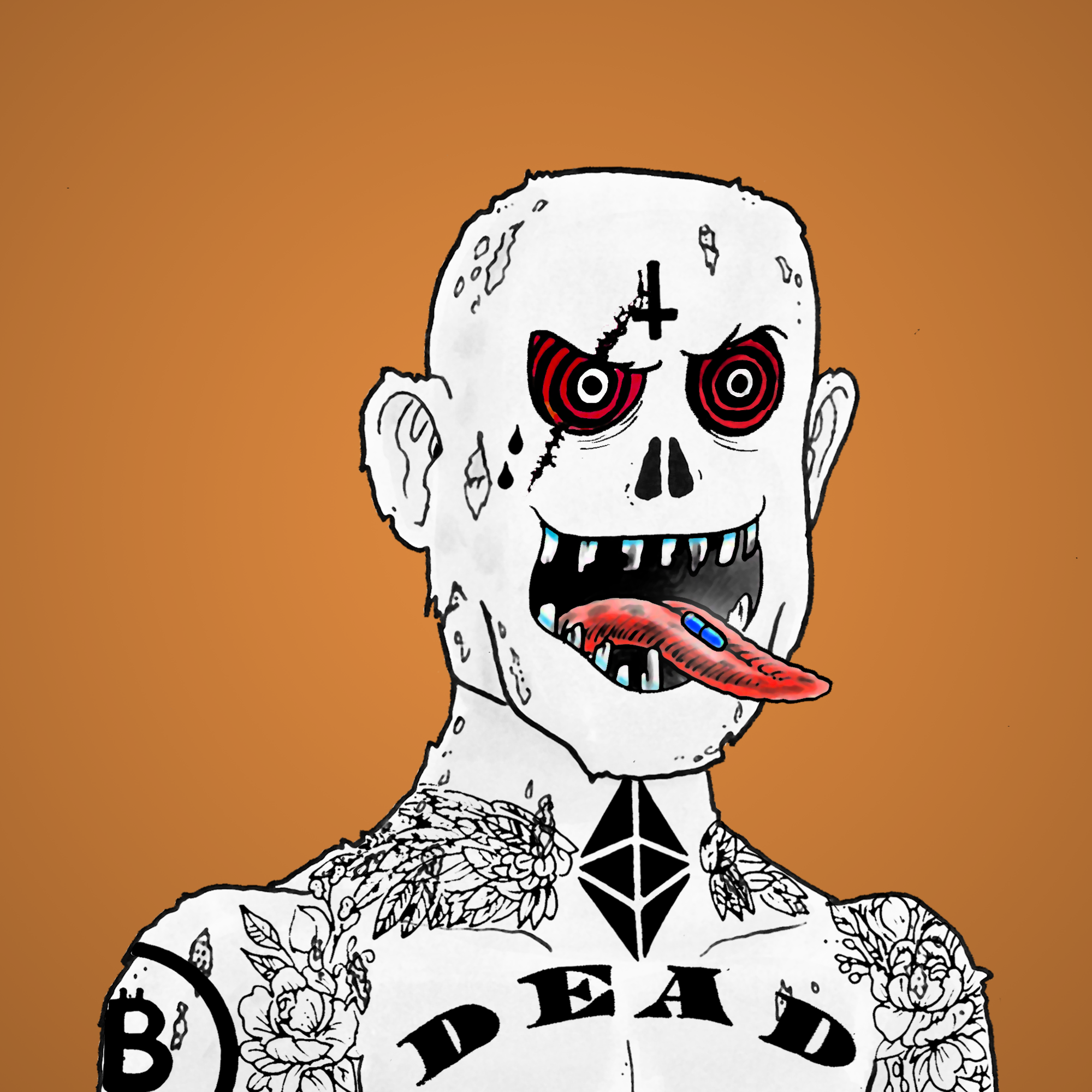 George Trosley - Jungle Freaks - Jungle Freak 5150 - NFT # 5150