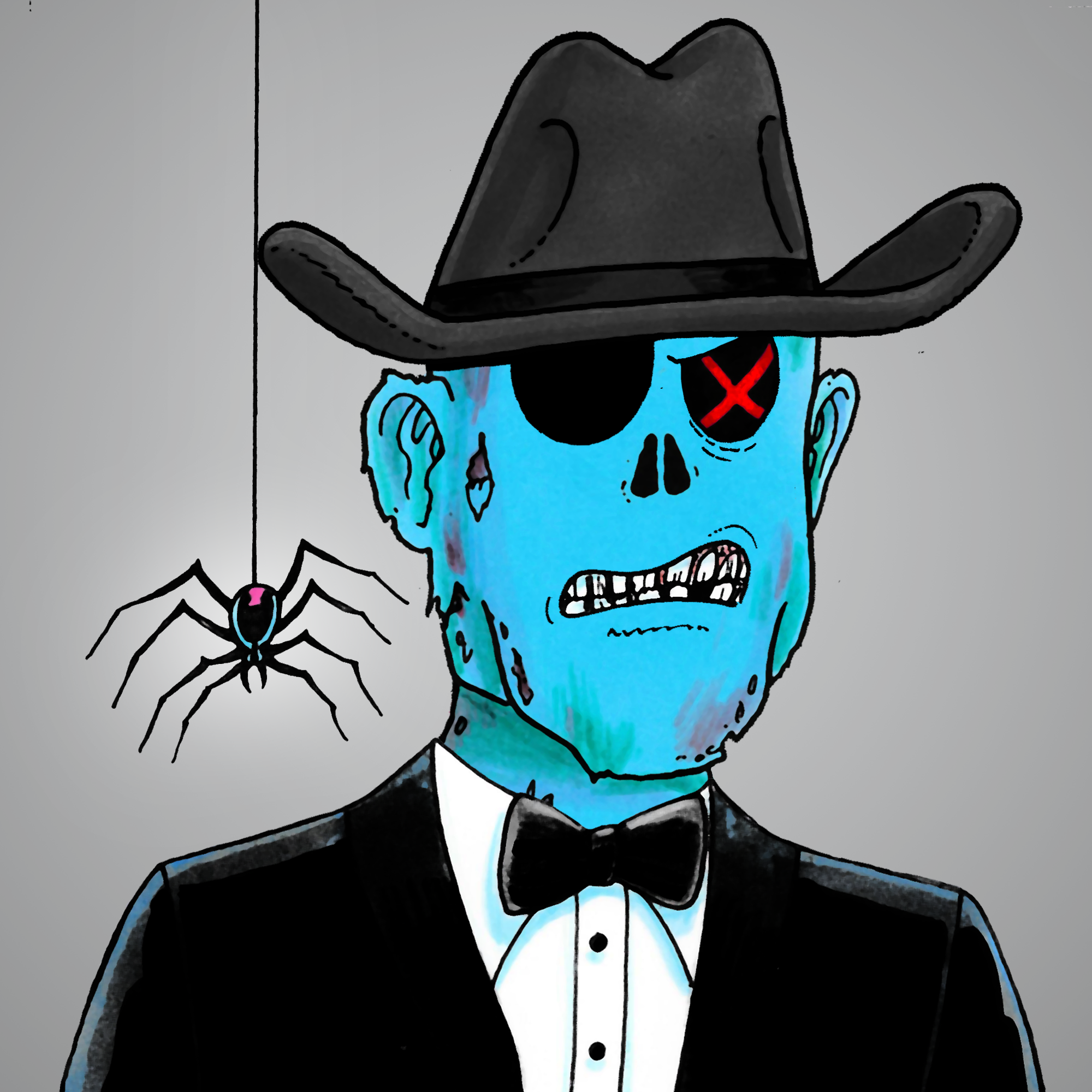 George Trosley - Jungle Freaks - Jungle Freak 5157 - NFT # 5157