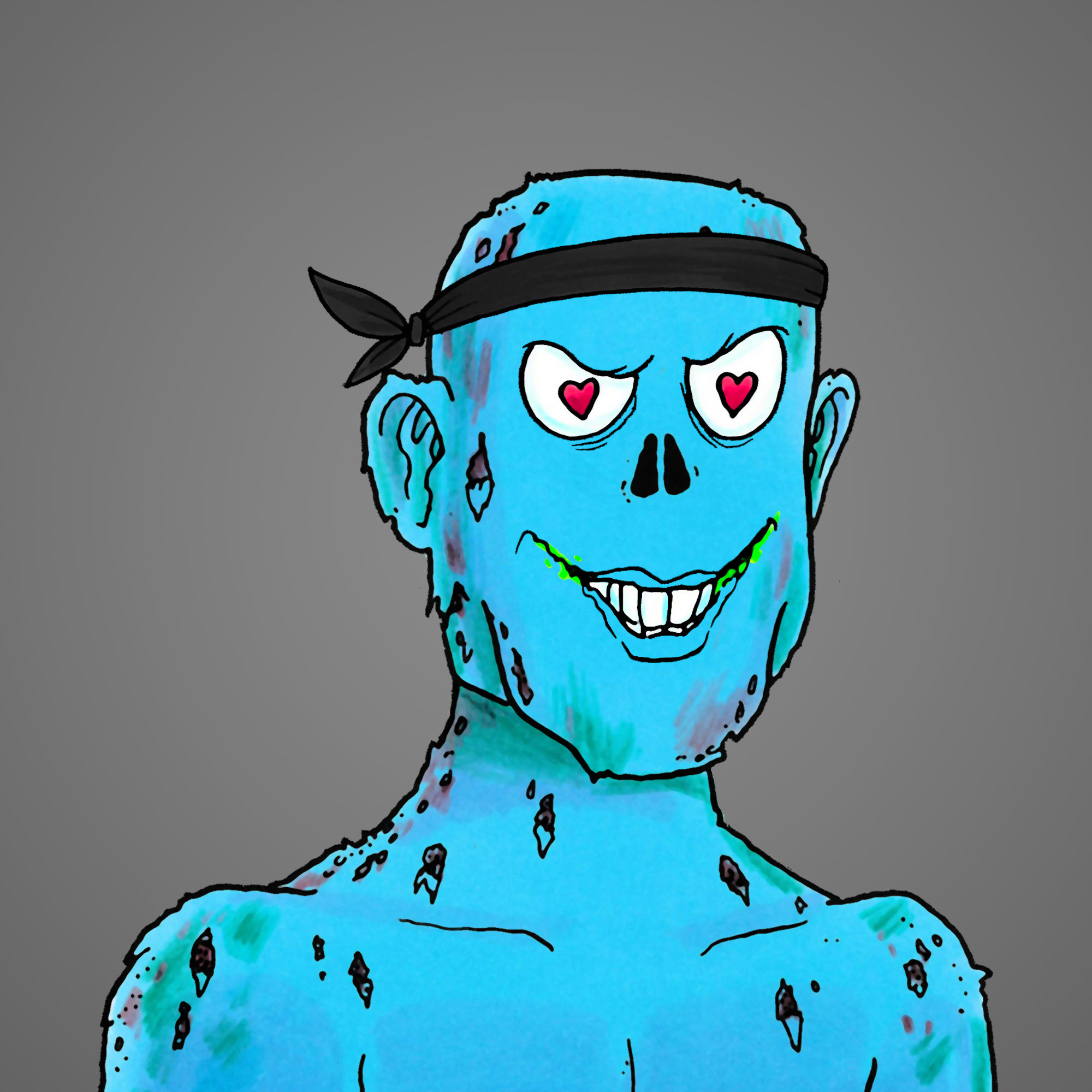 George Trosley - Jungle Freaks - Jungle Freak 5161 - NFT # 5161