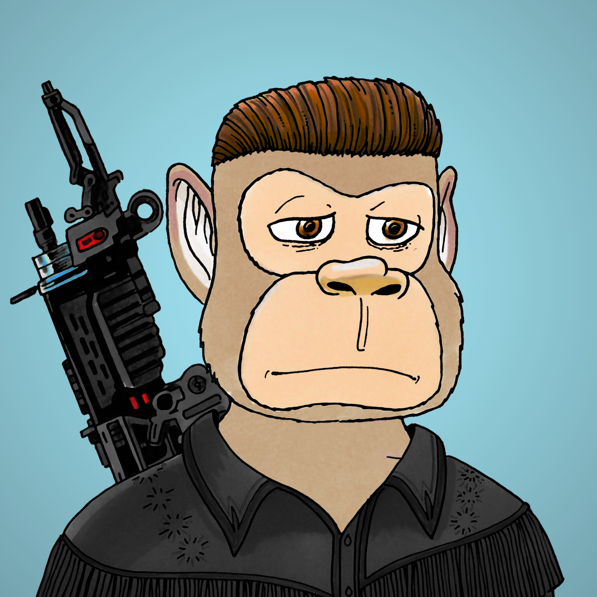 George Trosley - Jungle Freaks - Jungle Freak 5176 - NFT # 5176