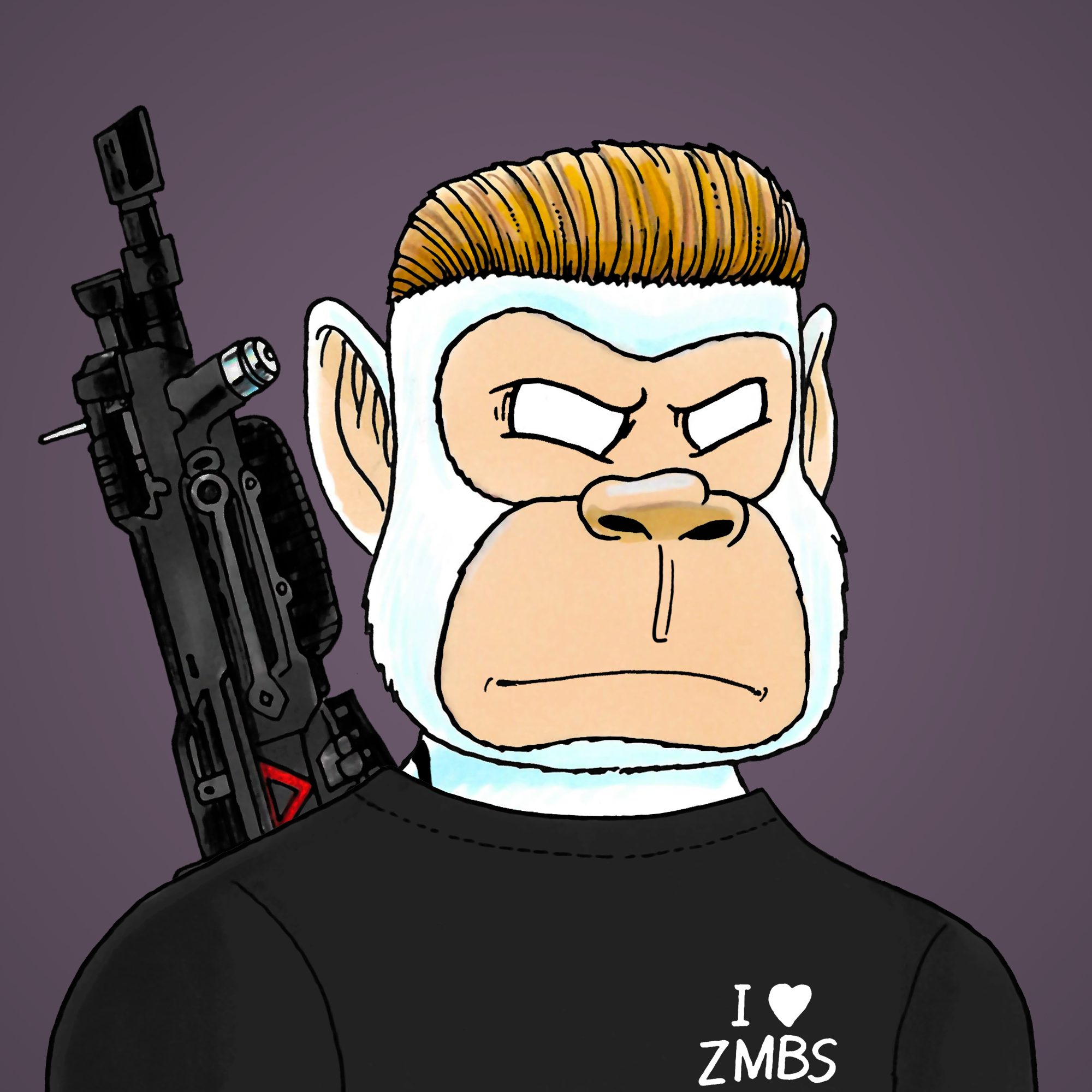 George Trosley - Jungle Freaks - Jungle Freak 5179 - NFT # 5179