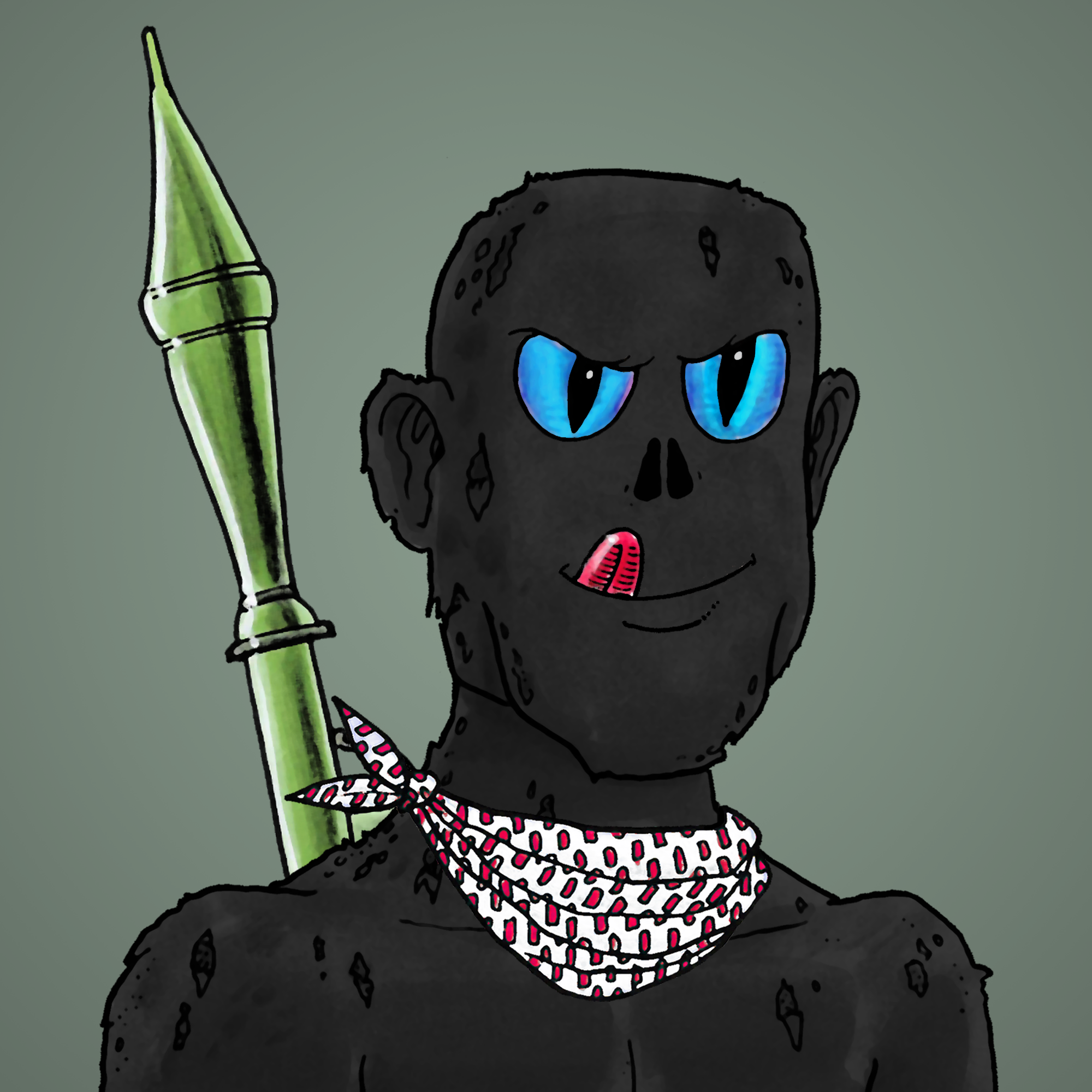 George Trosley - Jungle Freaks - Jungle Freak 518 - NFT # 518