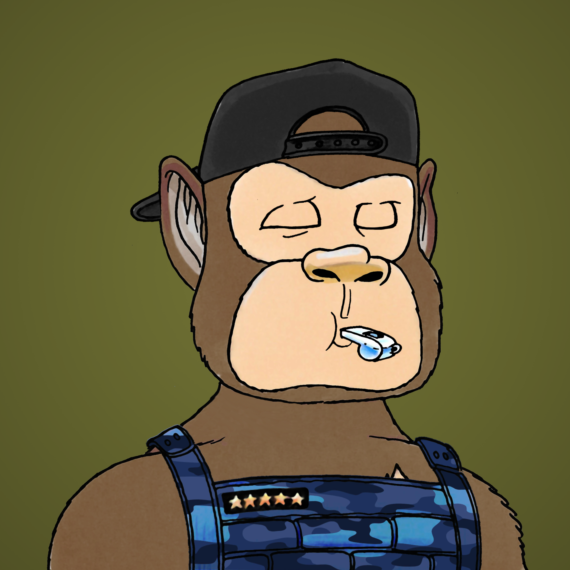 George Trosley - Jungle Freaks - Jungle Freak 5180 - NFT # 5180