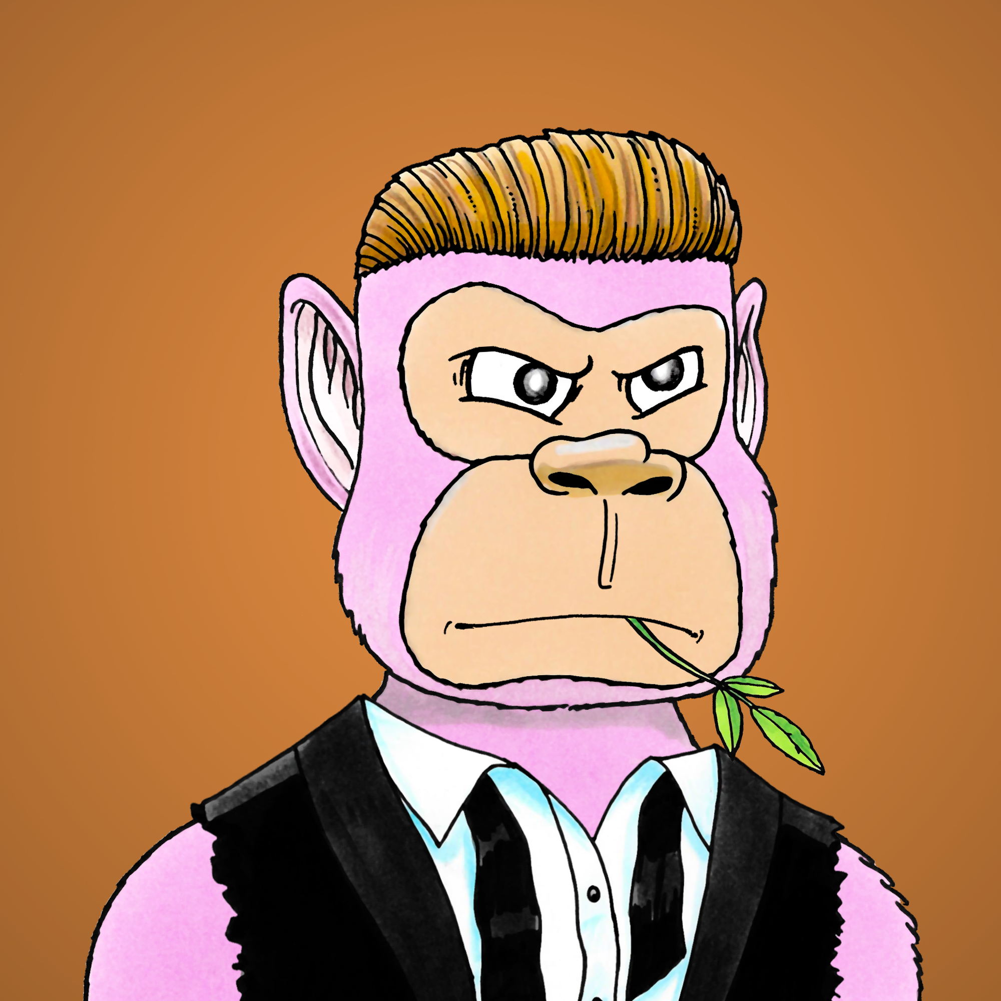 George Trosley - Jungle Freaks - Jungle Freak 5190 - NFT # 5190