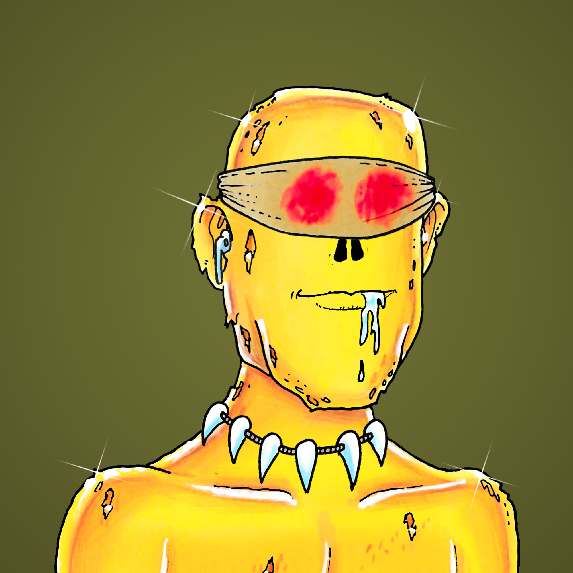 George Trosley - Jungle Freaks - Jungle Freak 52 - NFT # 52