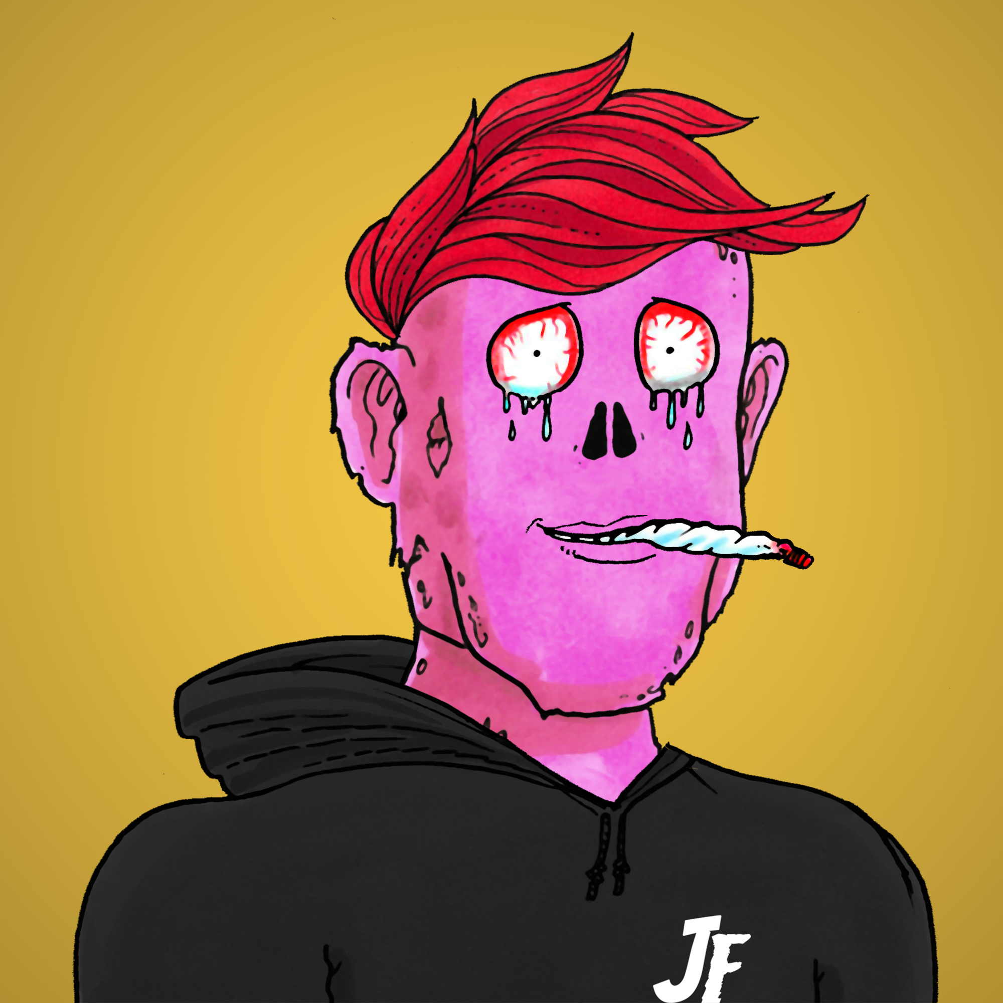 George Trosley - Jungle Freaks - Jungle Freak 5206 - NFT # 5206