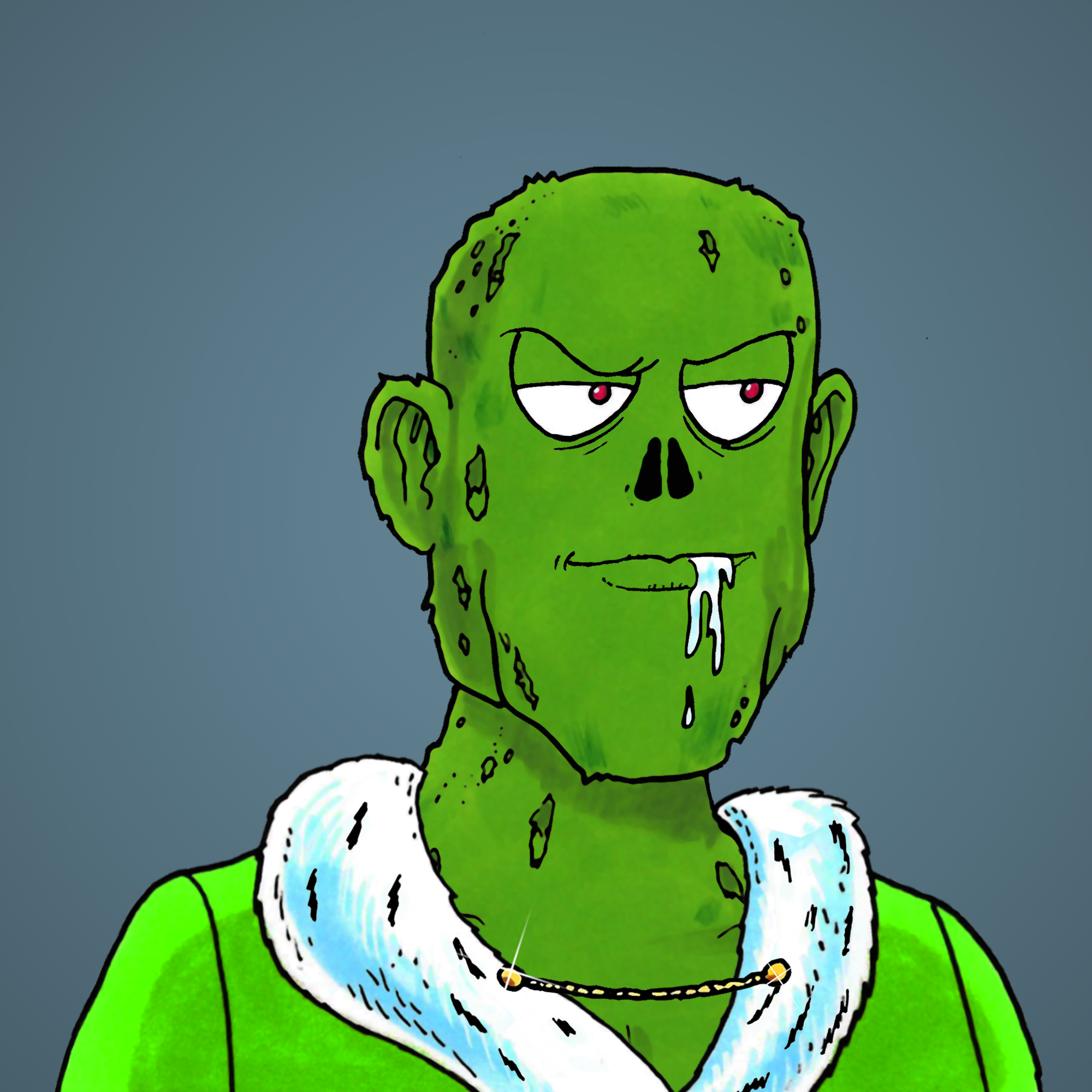 George Trosley - Jungle Freaks - Jungle Freak 5209 - NFT # 5209