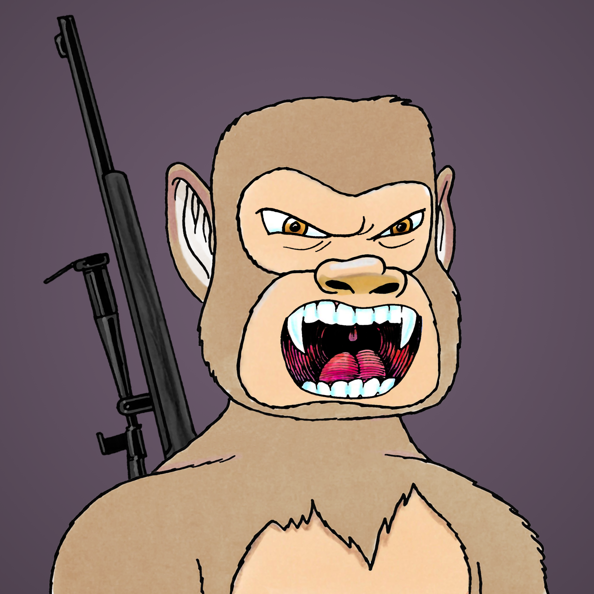 George Trosley - Jungle Freaks - Jungle Freak 521 - NFT # 521