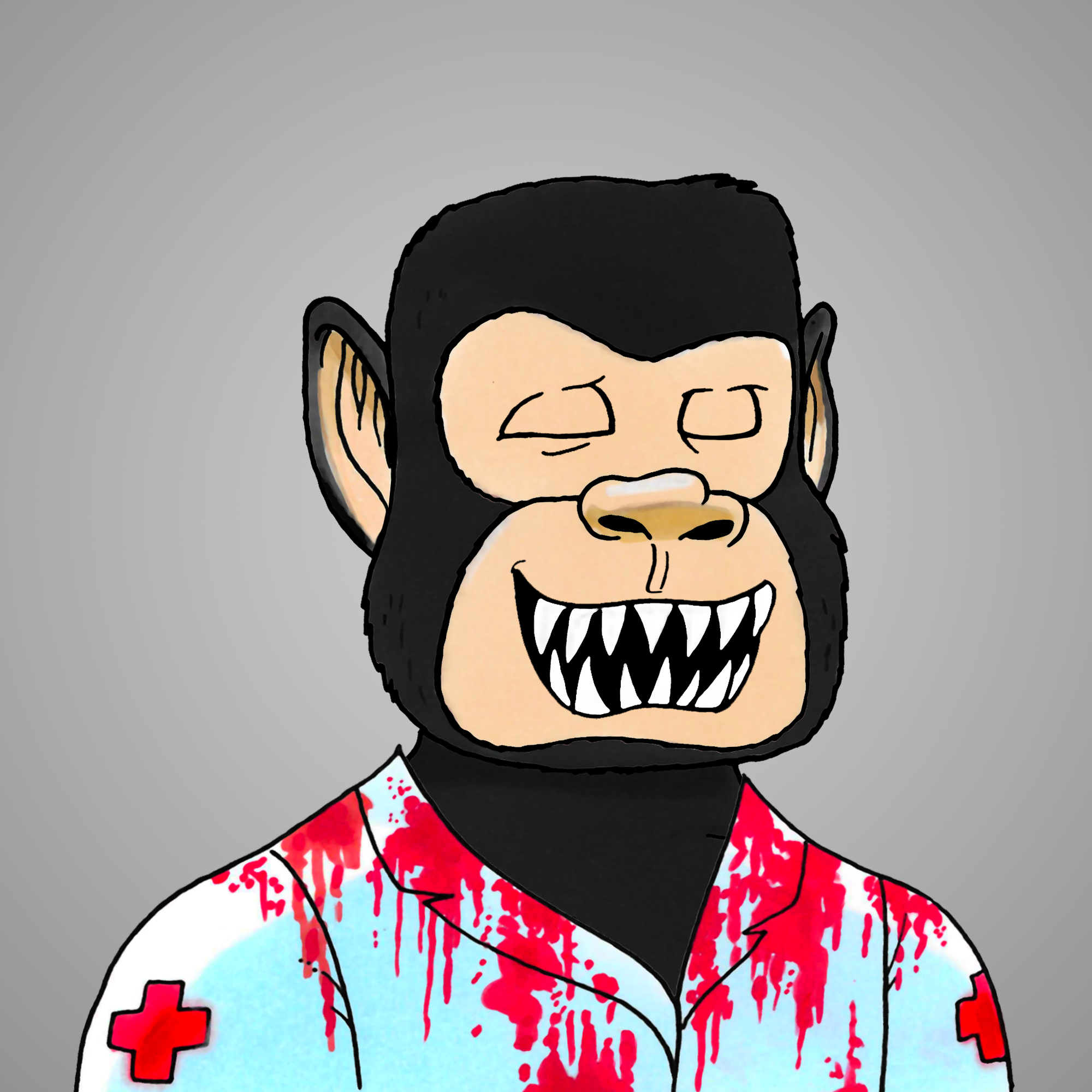 George Trosley - Jungle Freaks - Jungle Freak 5215 - NFT # 5215