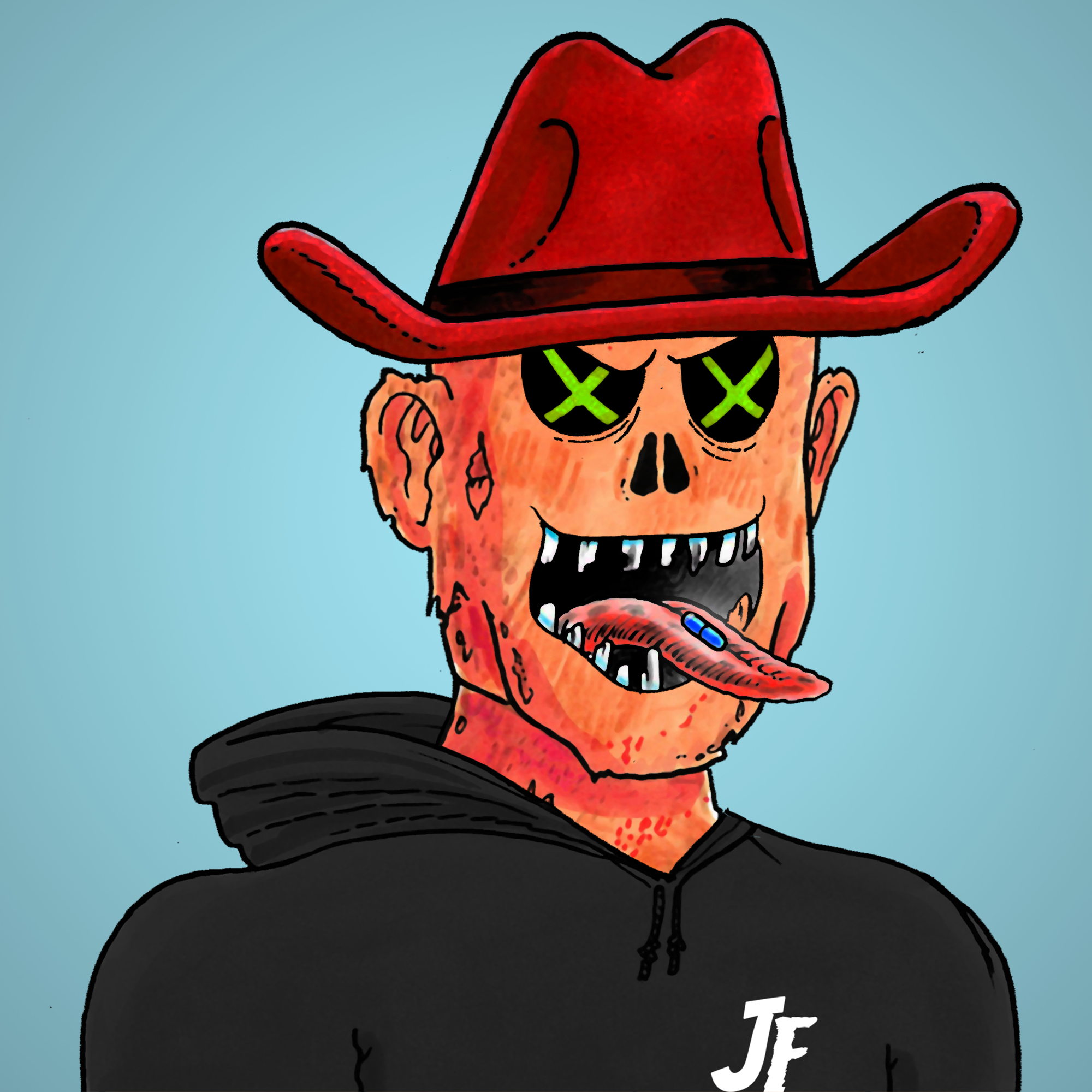 George Trosley - Jungle Freaks - Jungle Freak 5216 - NFT # 5216