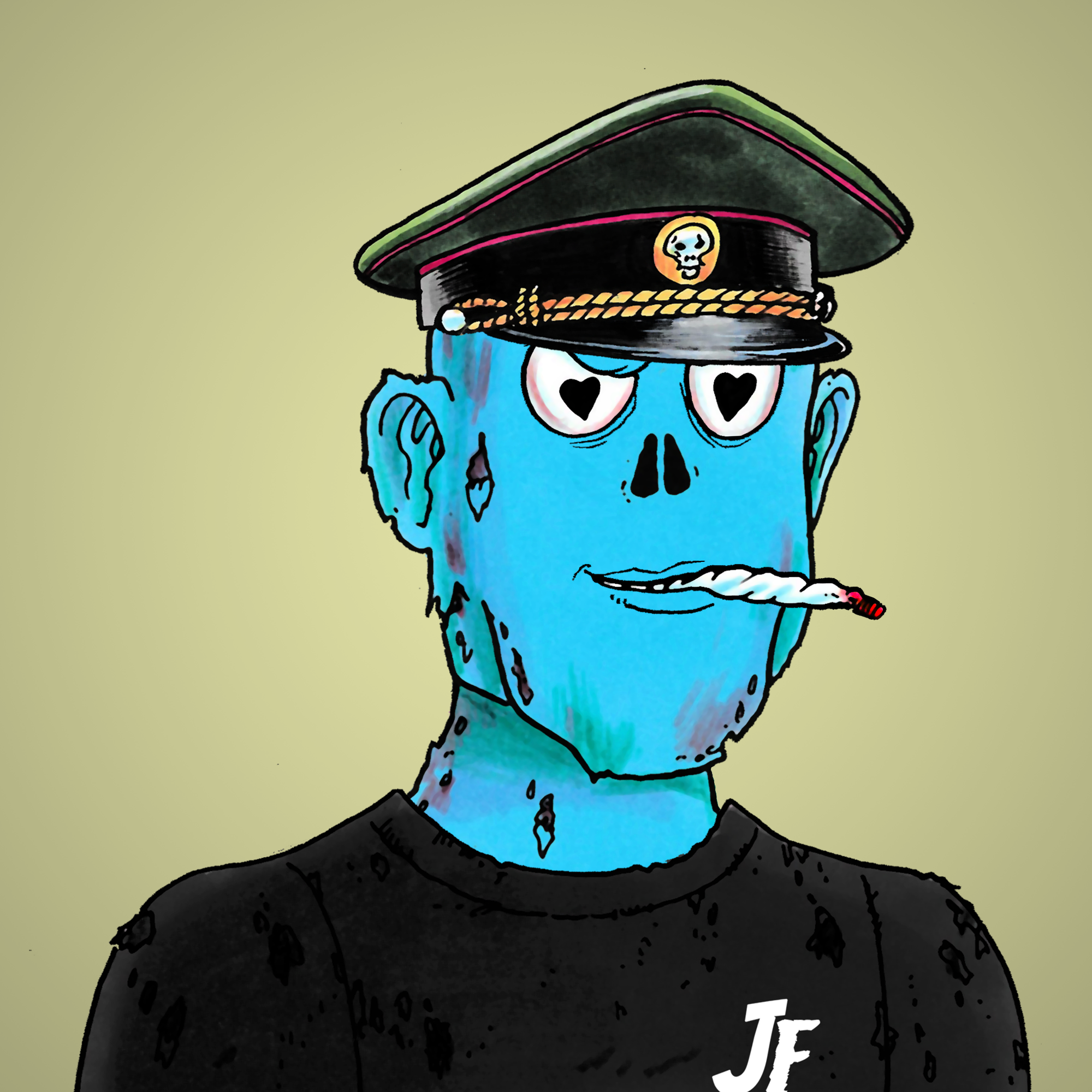 George Trosley - Jungle Freaks - Jungle Freak 5218 - NFT # 5218