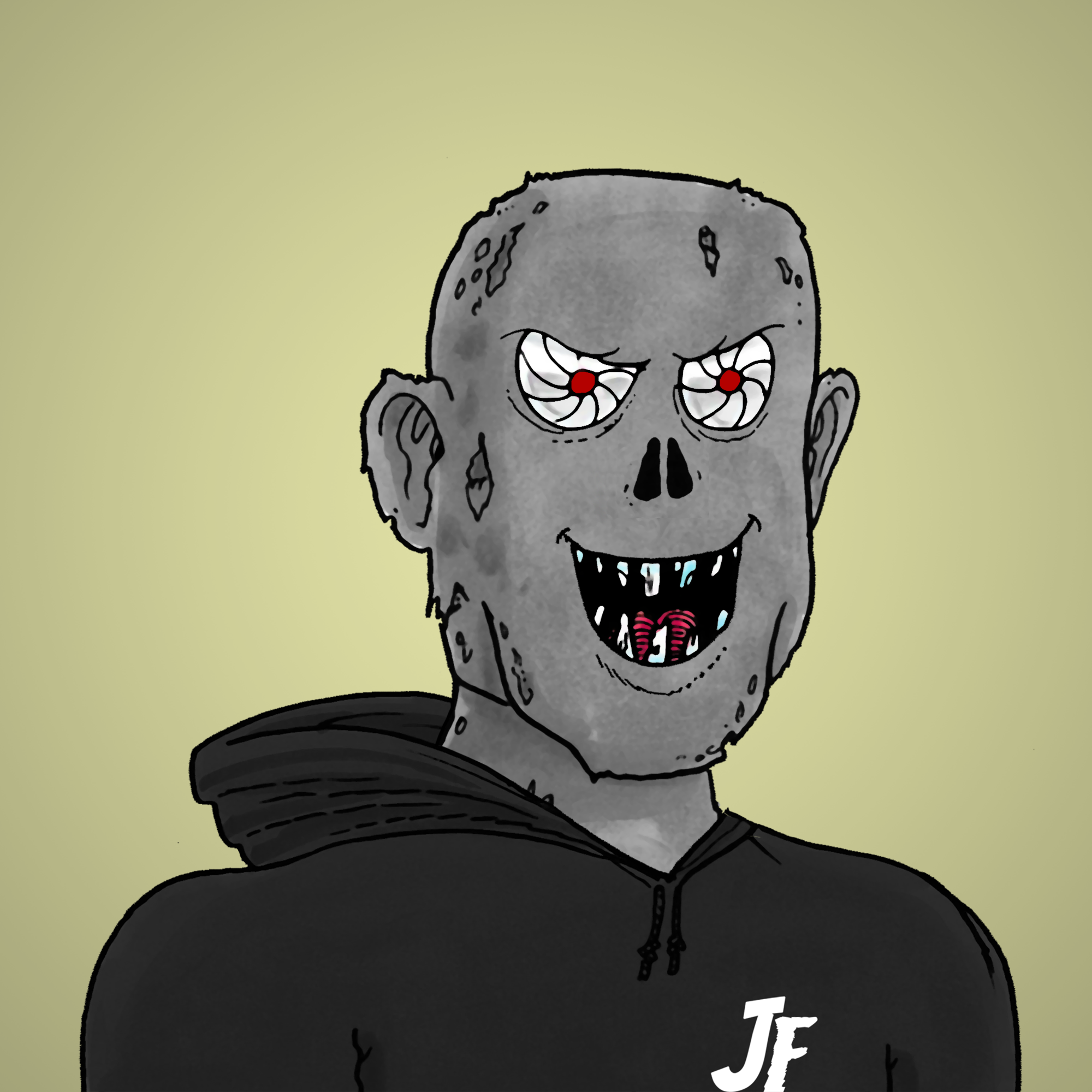 George Trosley - Jungle Freaks - Jungle Freak 5219 - NFT # 5219