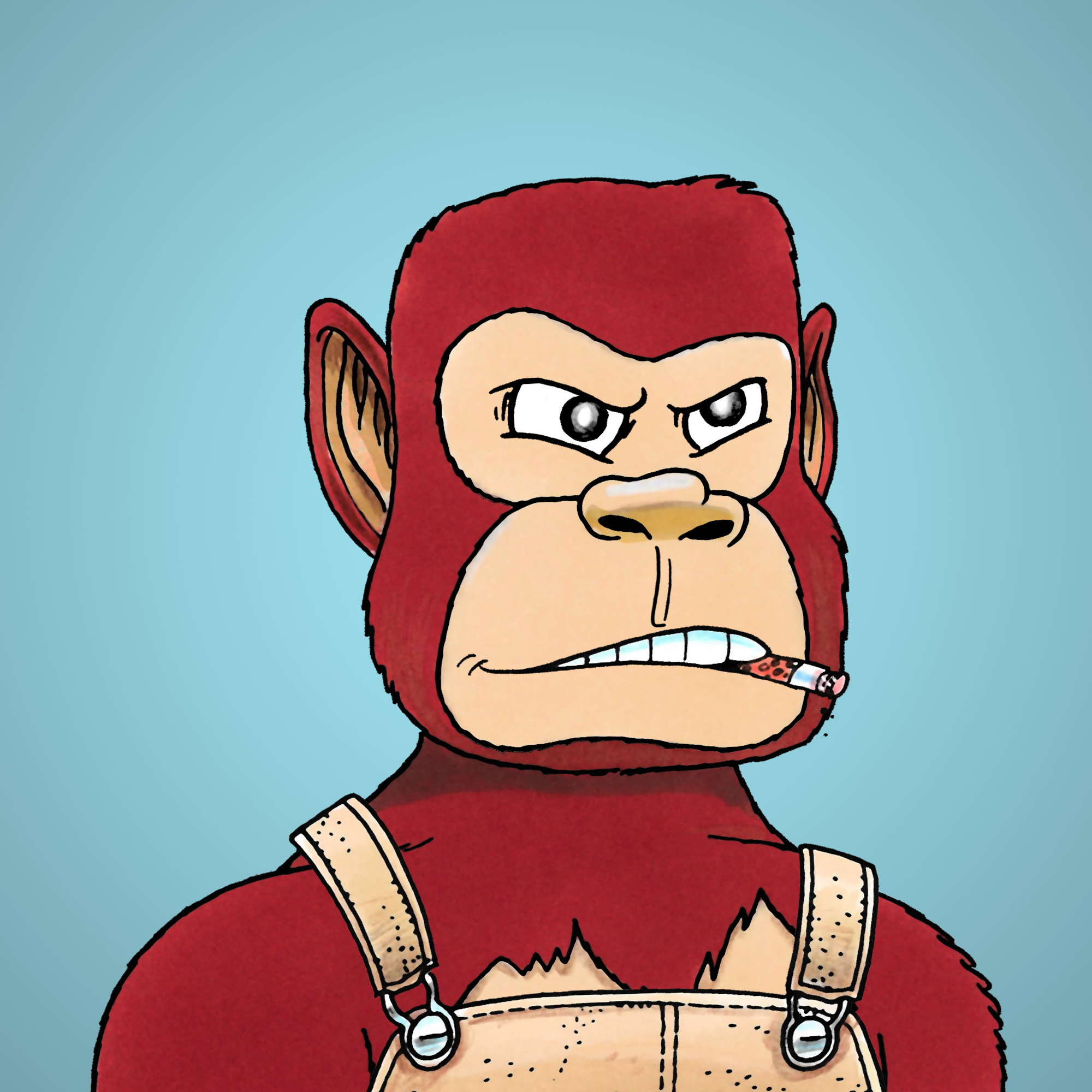 George Trosley - Jungle Freaks - Jungle Freak 522 - NFT # 522